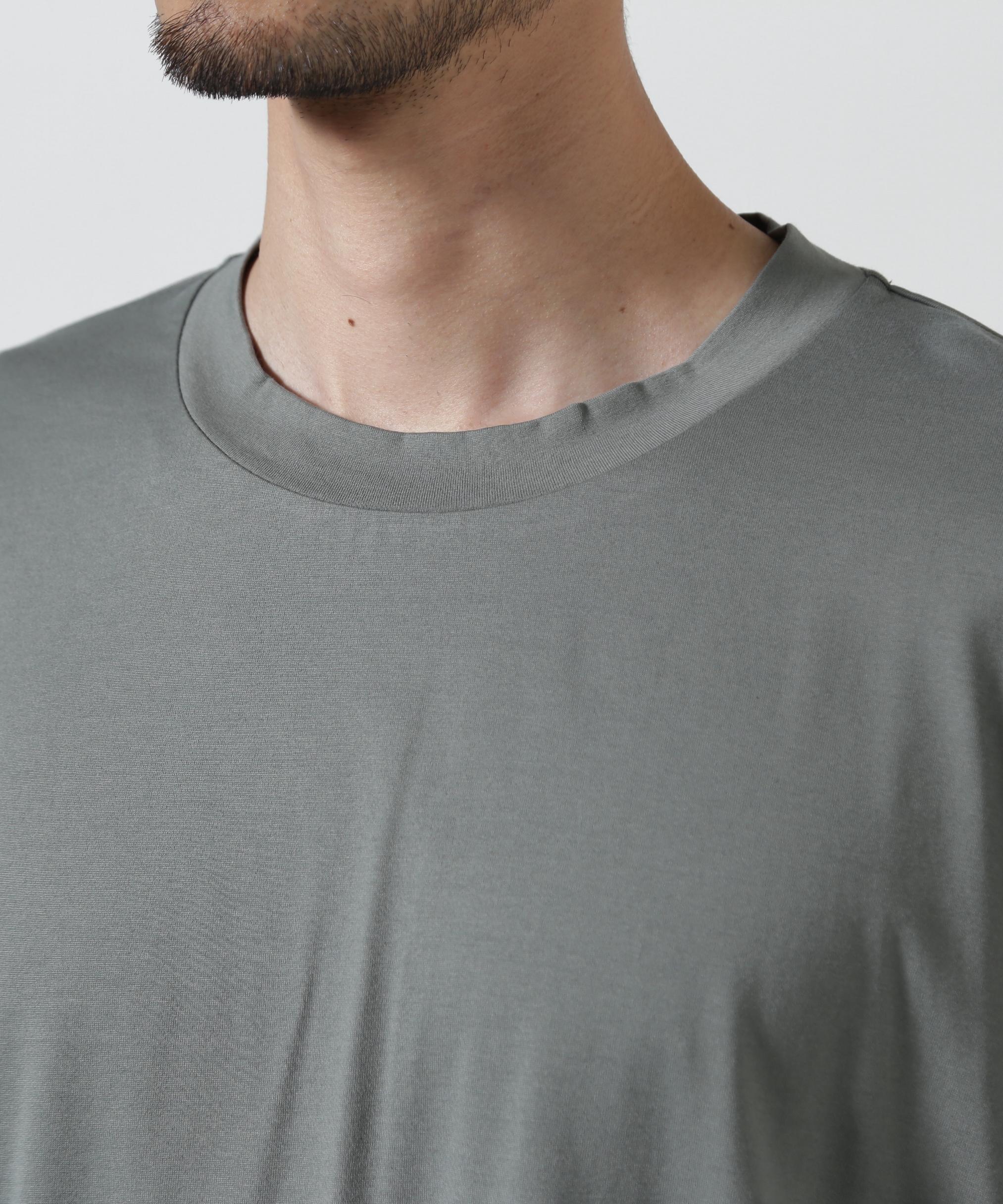 ATON (エイトン) SUVIN 60/2 | OVERSIZED S/S T-SHIRT セージ1