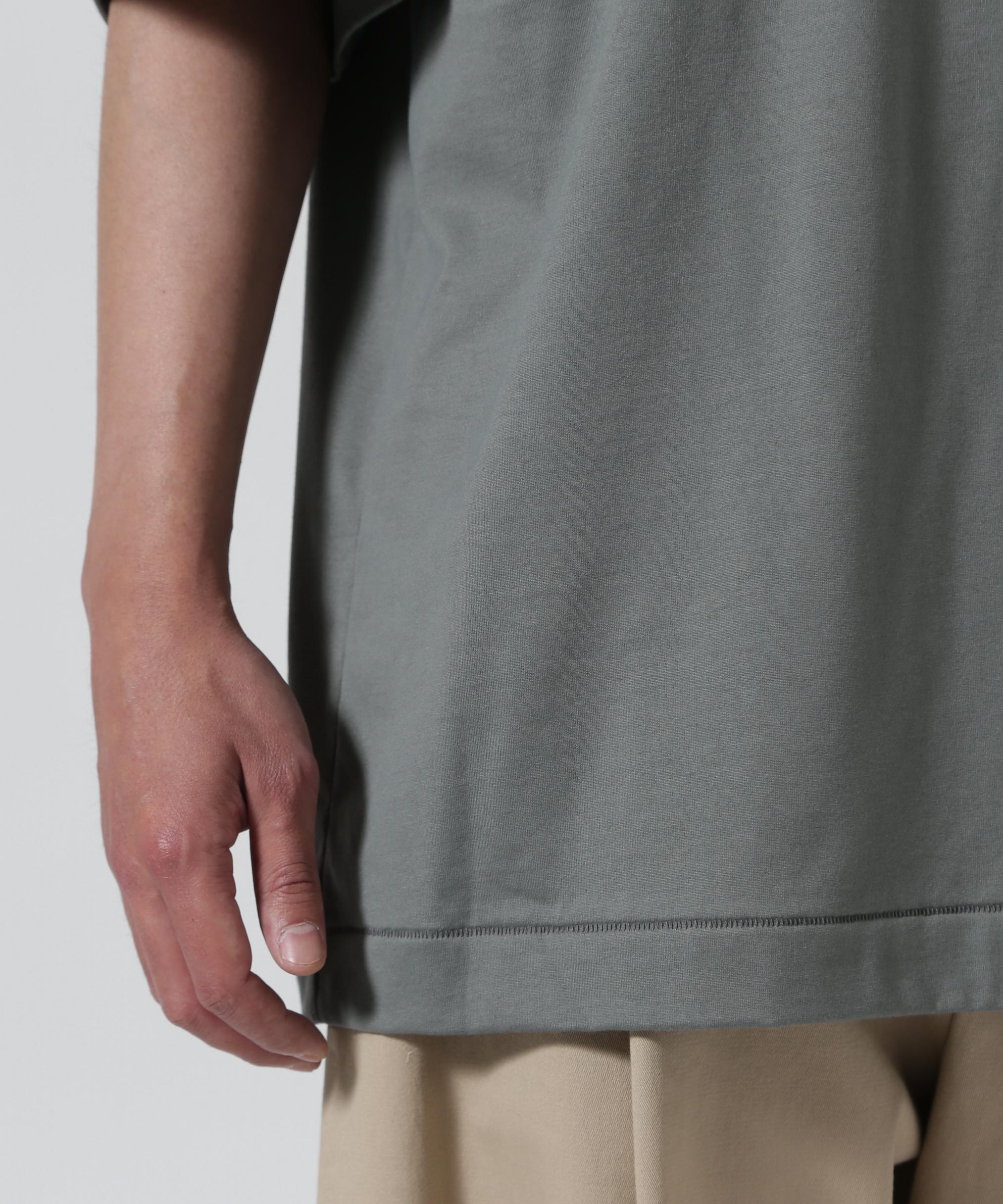 ATON (エイトン) SUVIN 60/2 | OVERSIZED S/S T-SHIRT セージ1