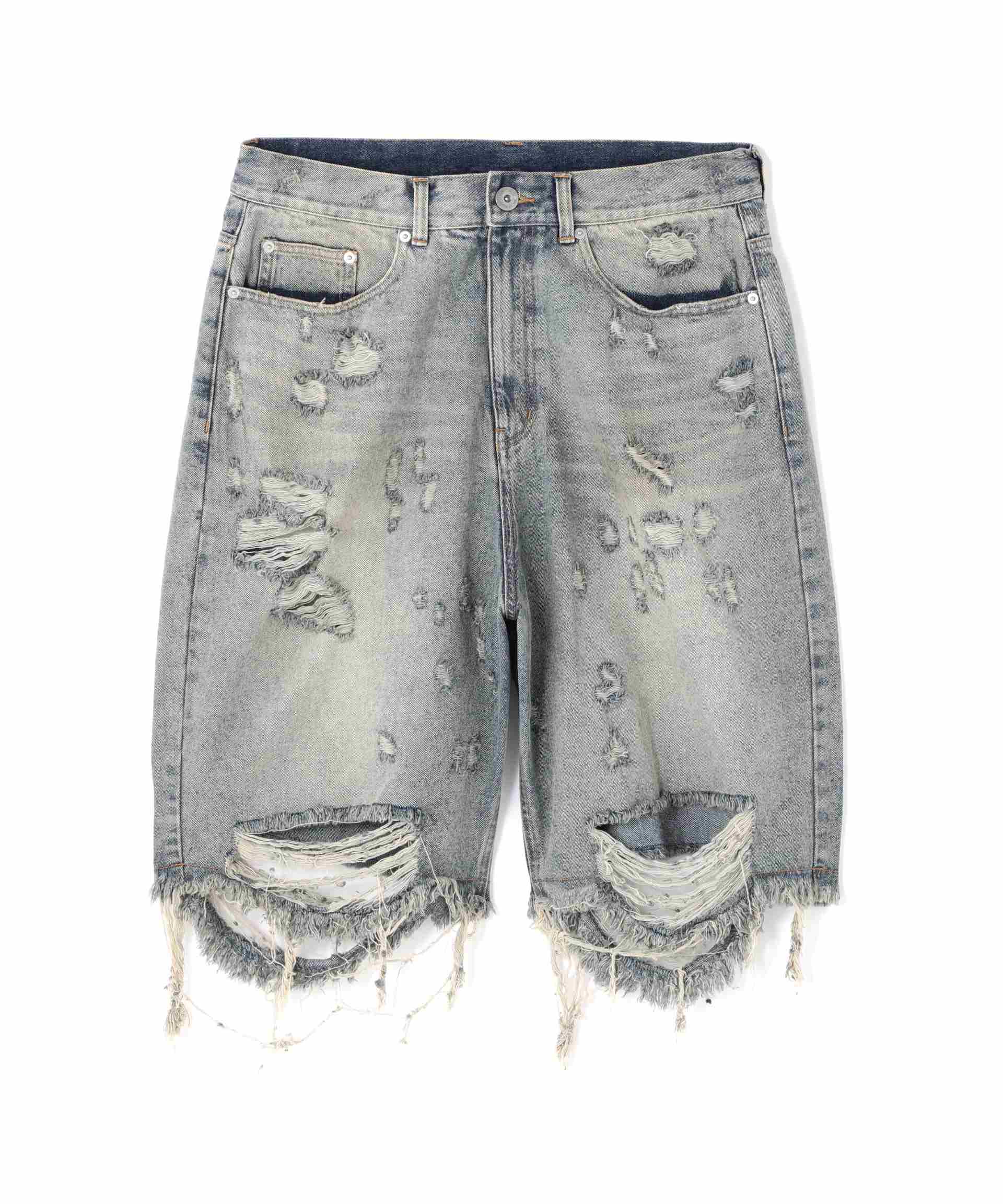 F><13NDS /フレンズ/HDK DENIM SHO>TS ブルー