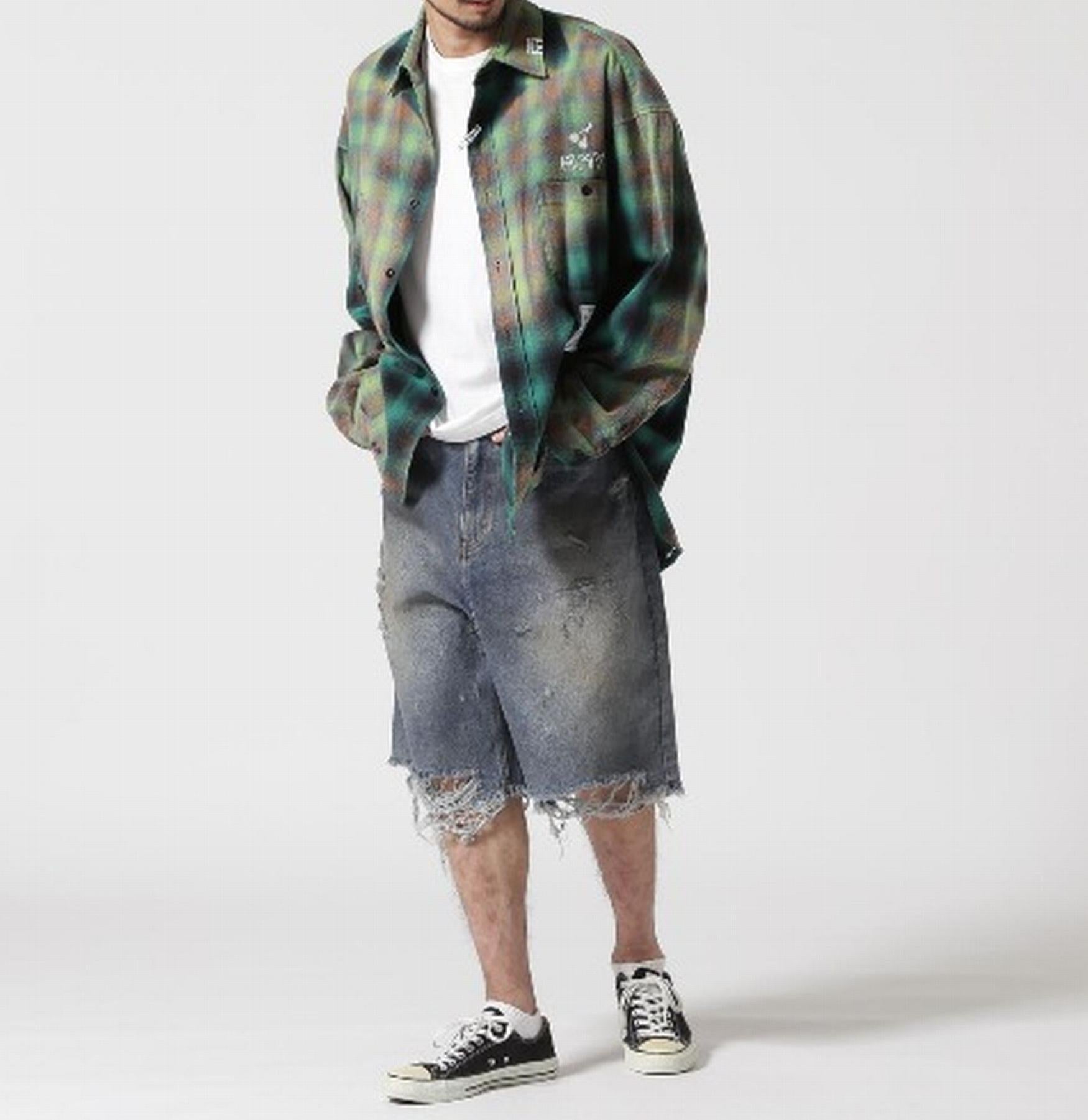 F><13NDS /フレンズ/HDK DENIM SHO>TS ブルー