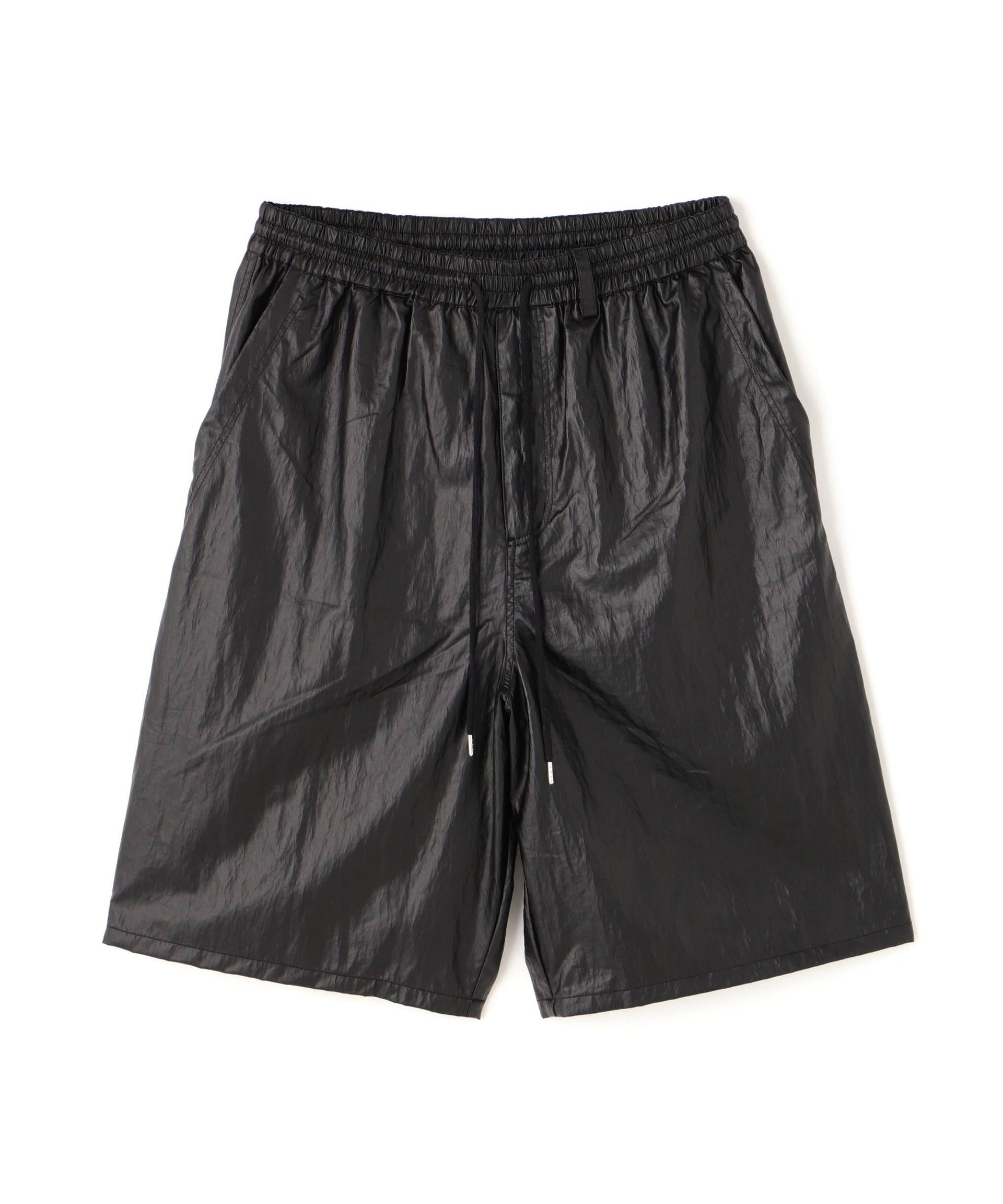 F><13NDS/フレンズ/TENCEL COATING SHO>TS ブラック