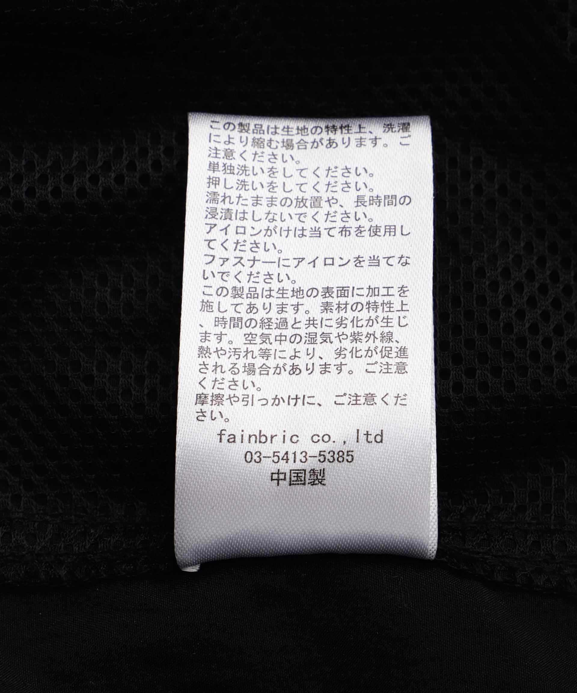 F><13NDS/フレンズ/TENCEL COATING SHO>TS ブラック