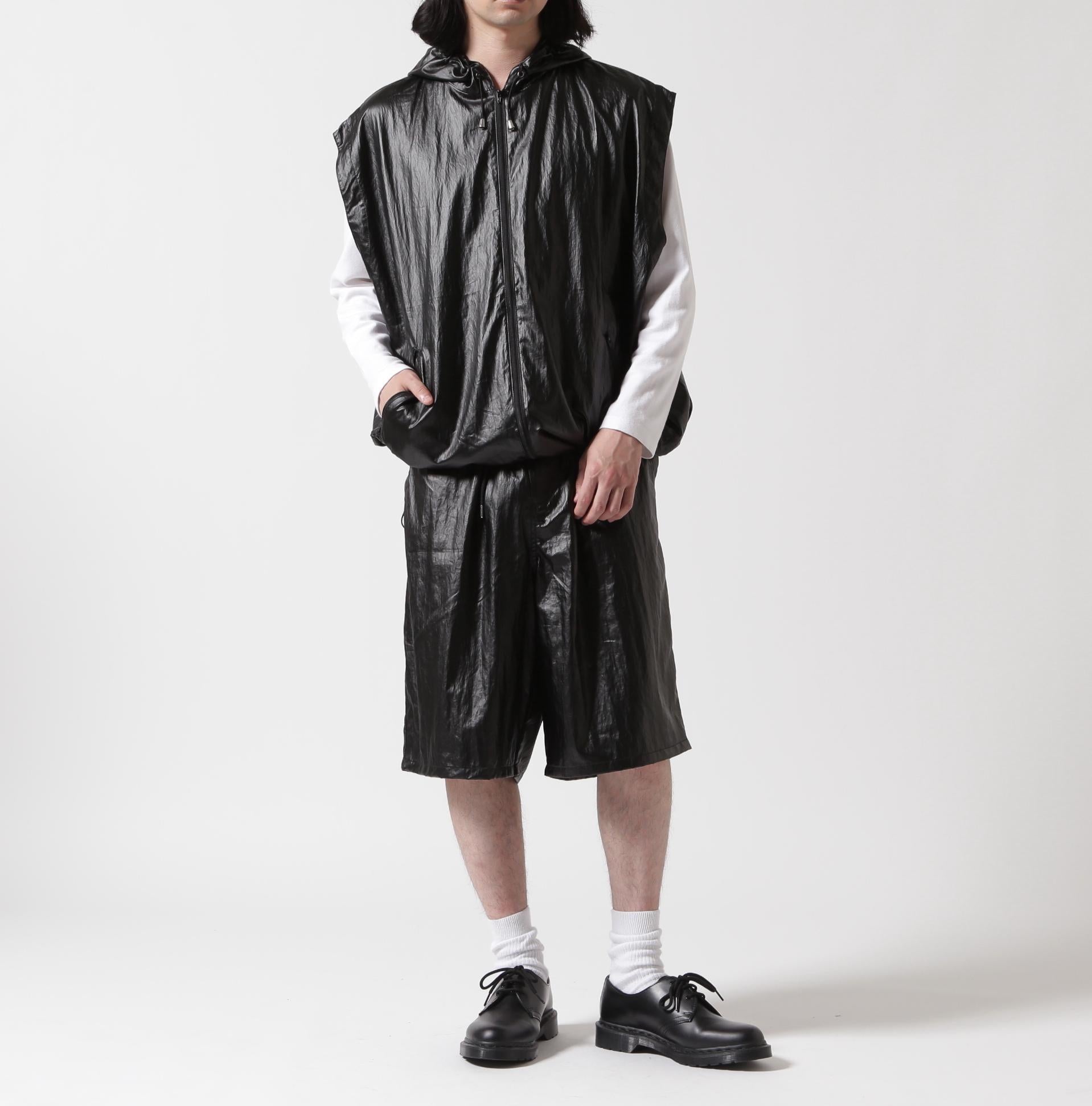 F><13NDS/フレンズ/TENCEL COATING SHO>TS ブラック