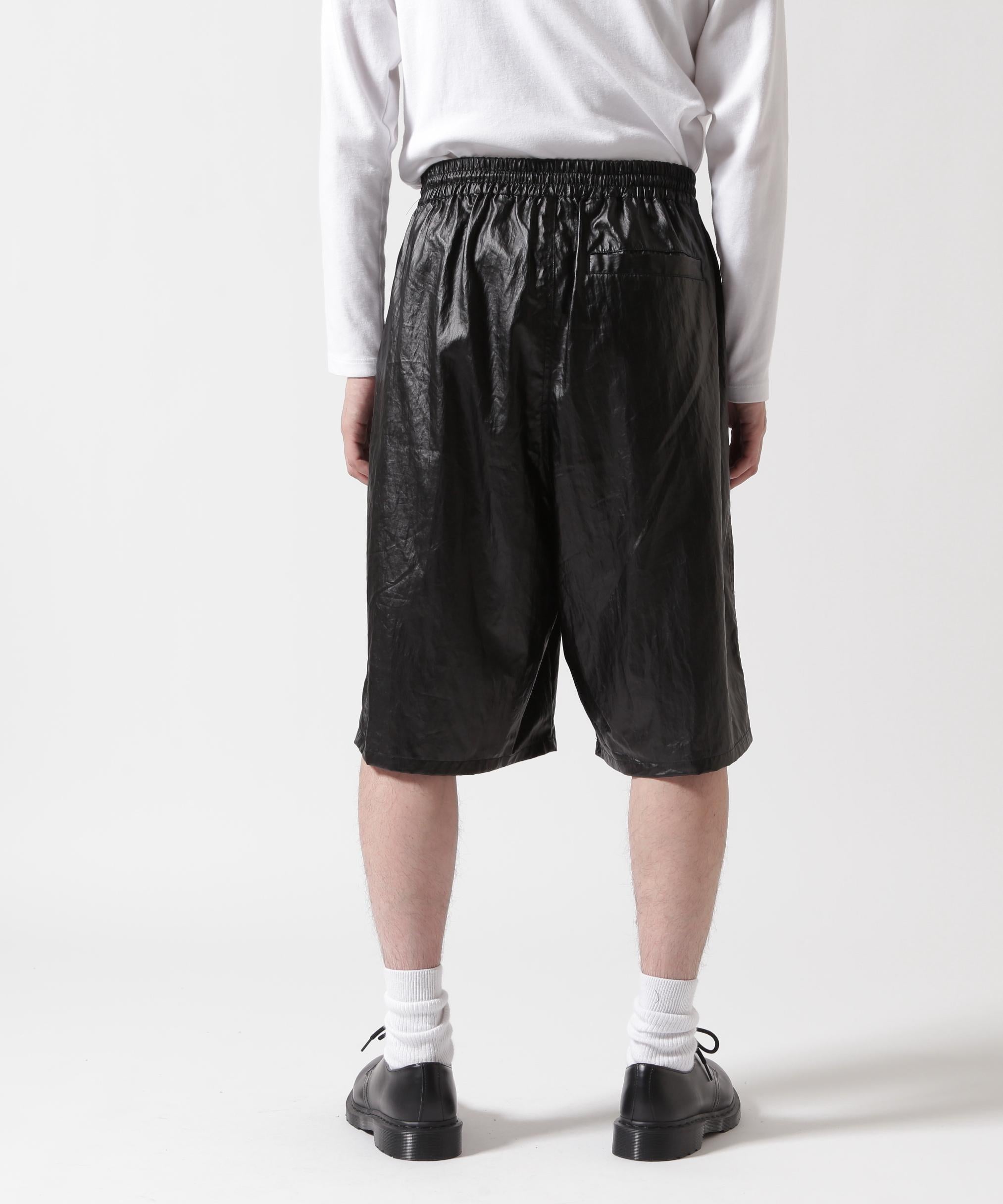 F><13NDS/フレンズ/TENCEL COATING SHO>TS ブラック