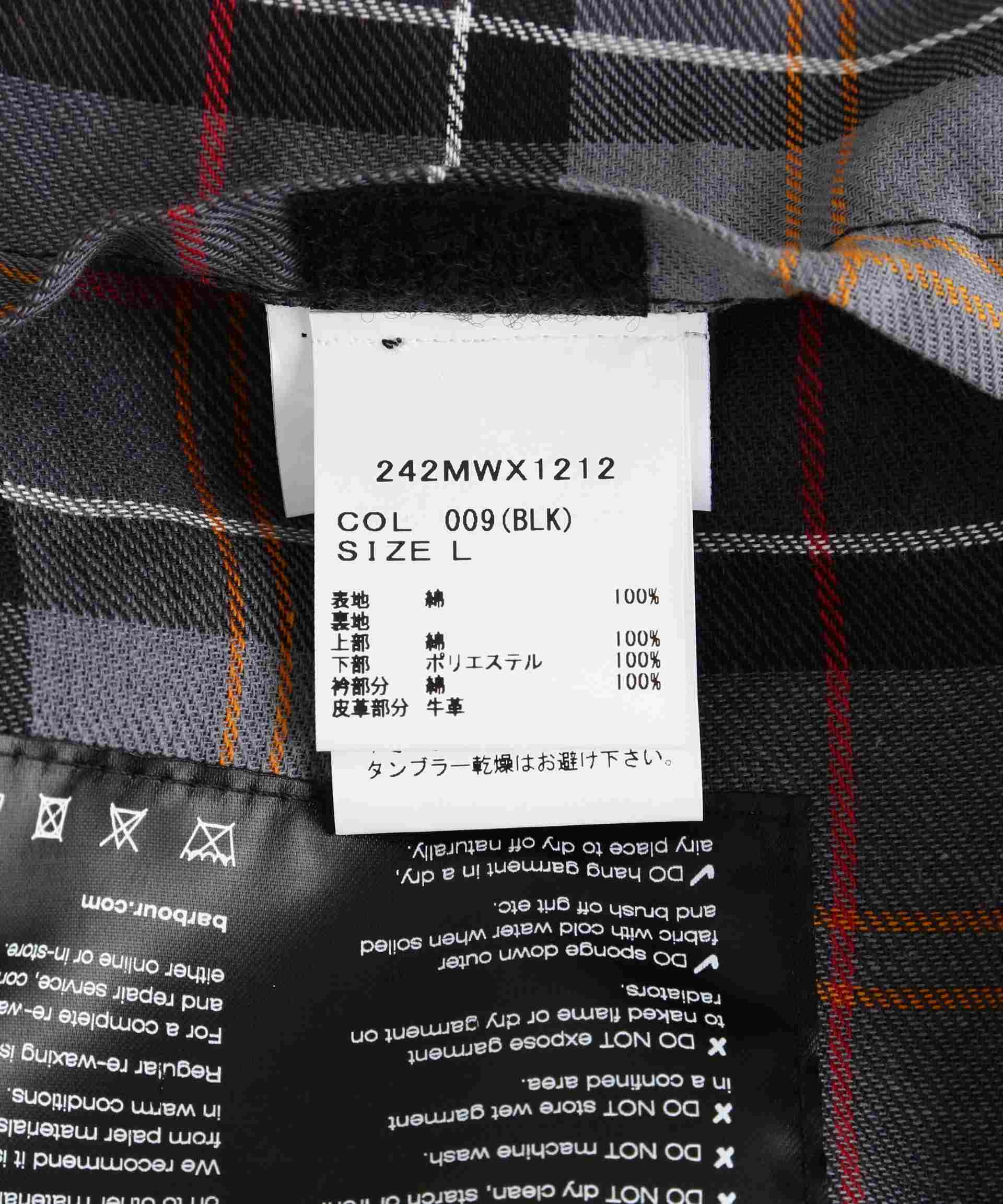 Raou / バブアー  SPEY WAX JACKET ブラック