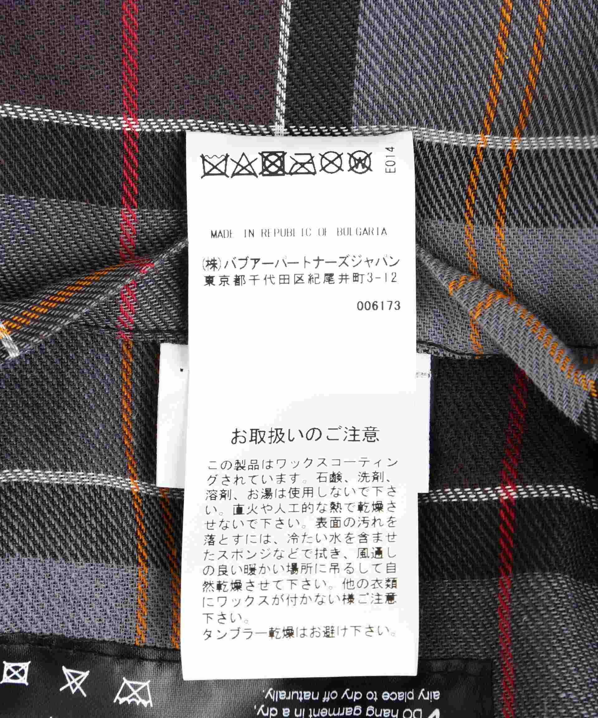 Raou / バブアー  SPEY WAX JACKET ブラック