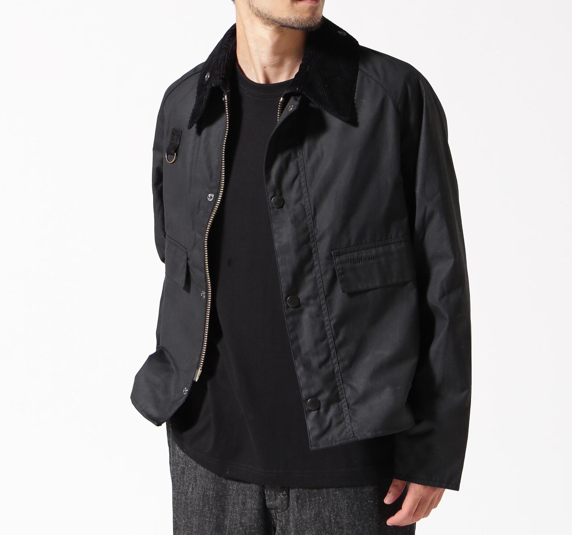 Raou / バブアー  SPEY WAX JACKET ブラック