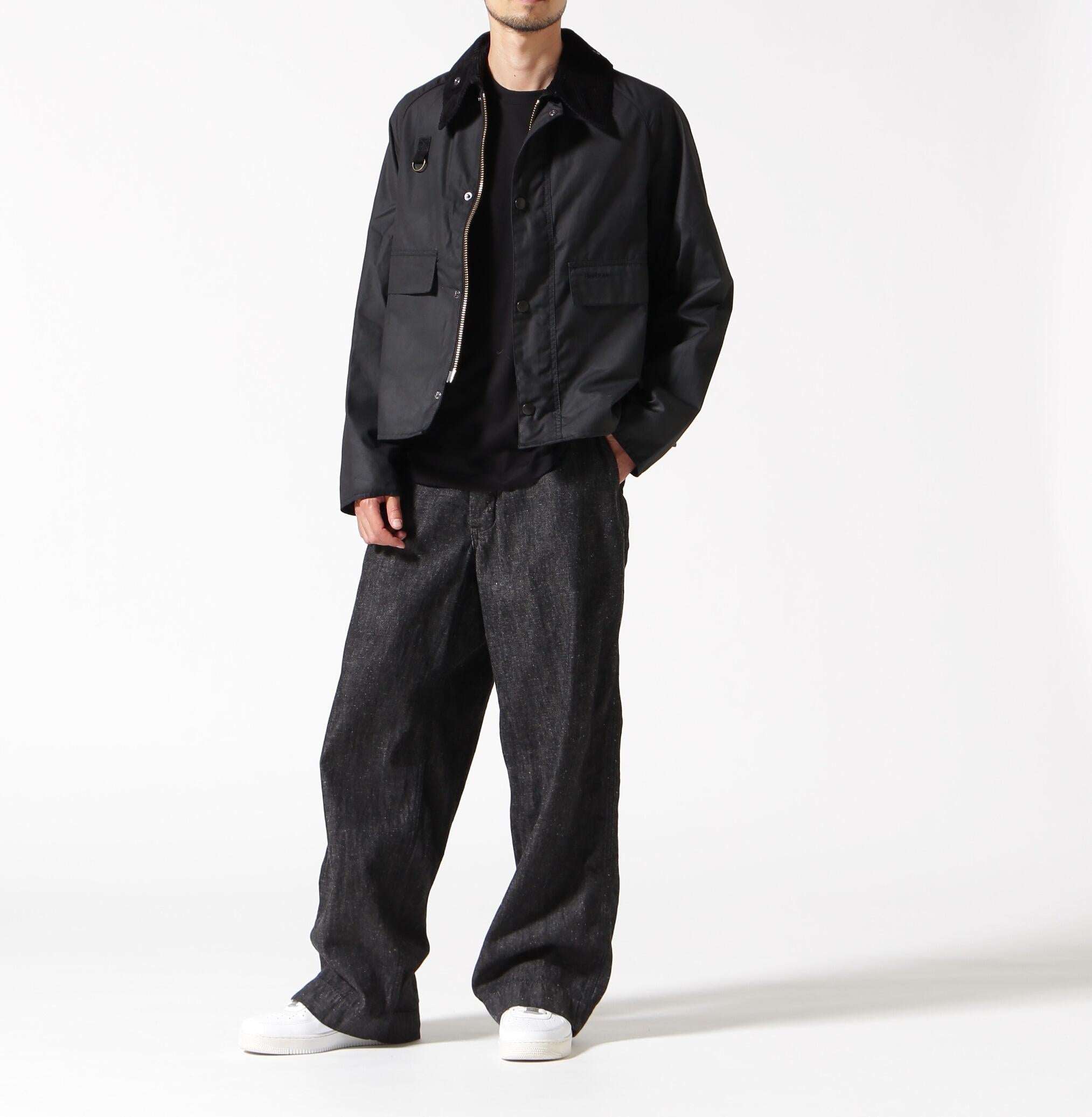 Raou / バブアー  SPEY WAX JACKET ブラック
