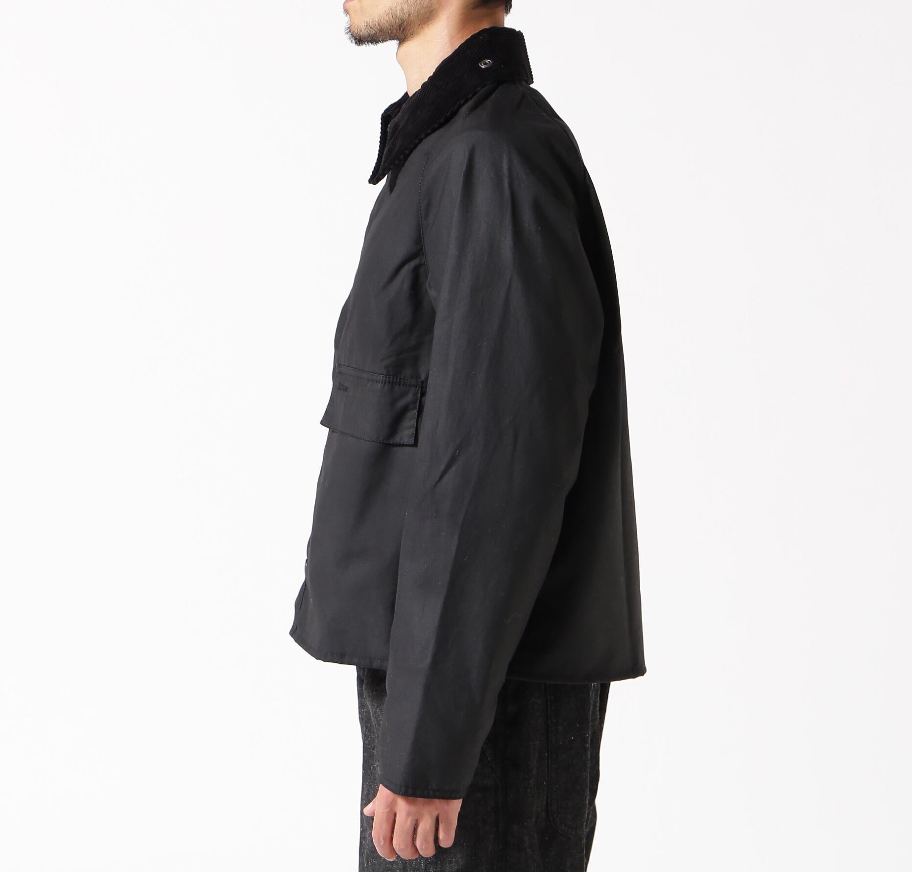 Raou / バブアー  SPEY WAX JACKET ブラック