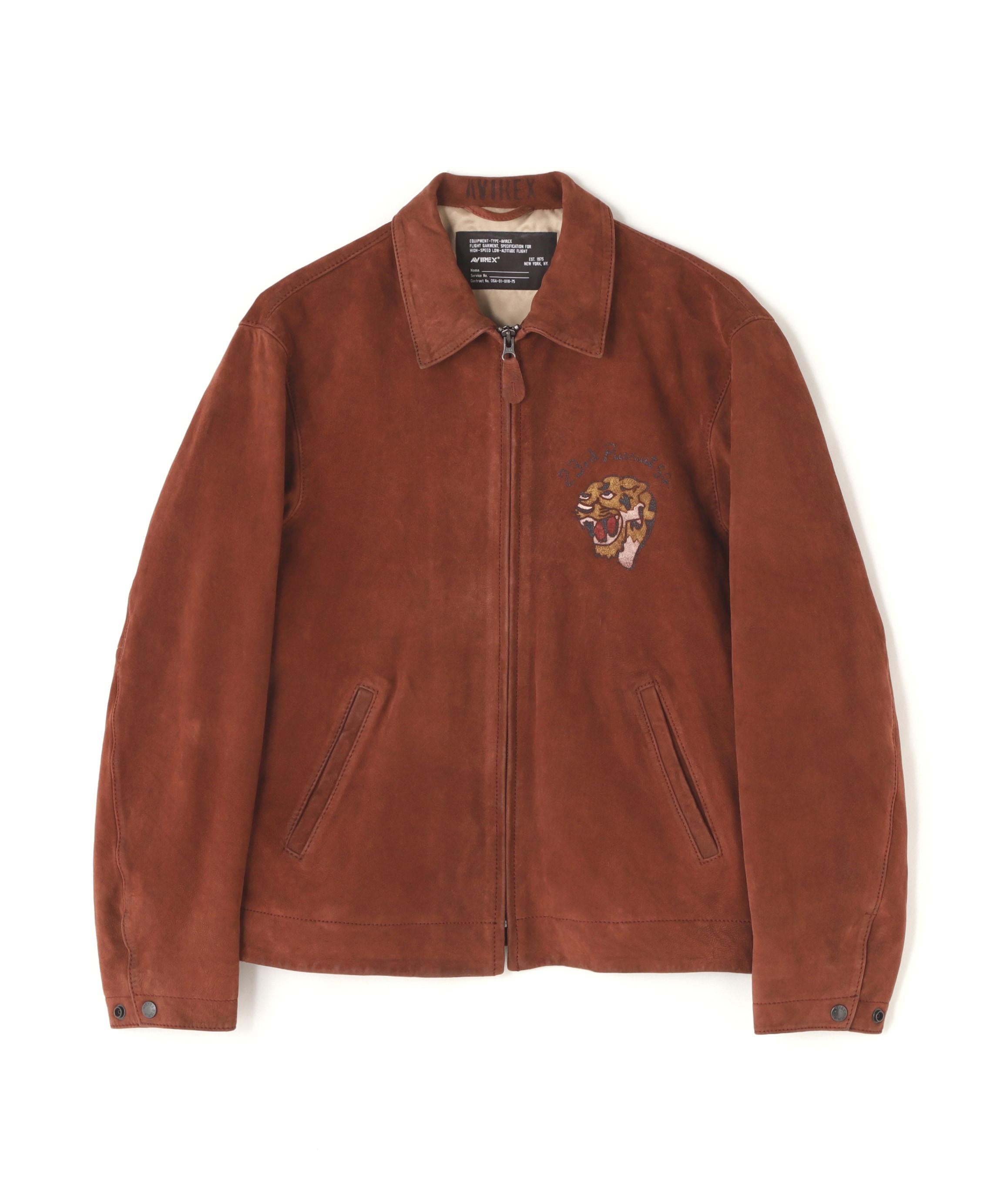 AVIREX / AGED SUEDE SOUVENIR JACKET/羊革 AGED SUEDE SOUVENIR JACKET / Aged Suede Souvenir Jacket / AVIREX / Avi