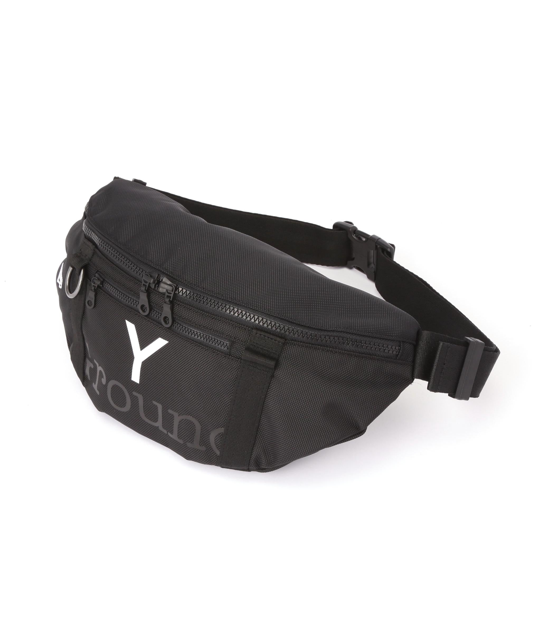 Ground Y×NEWERA/グラウンド ワイ/ウエストバッグ ブラック