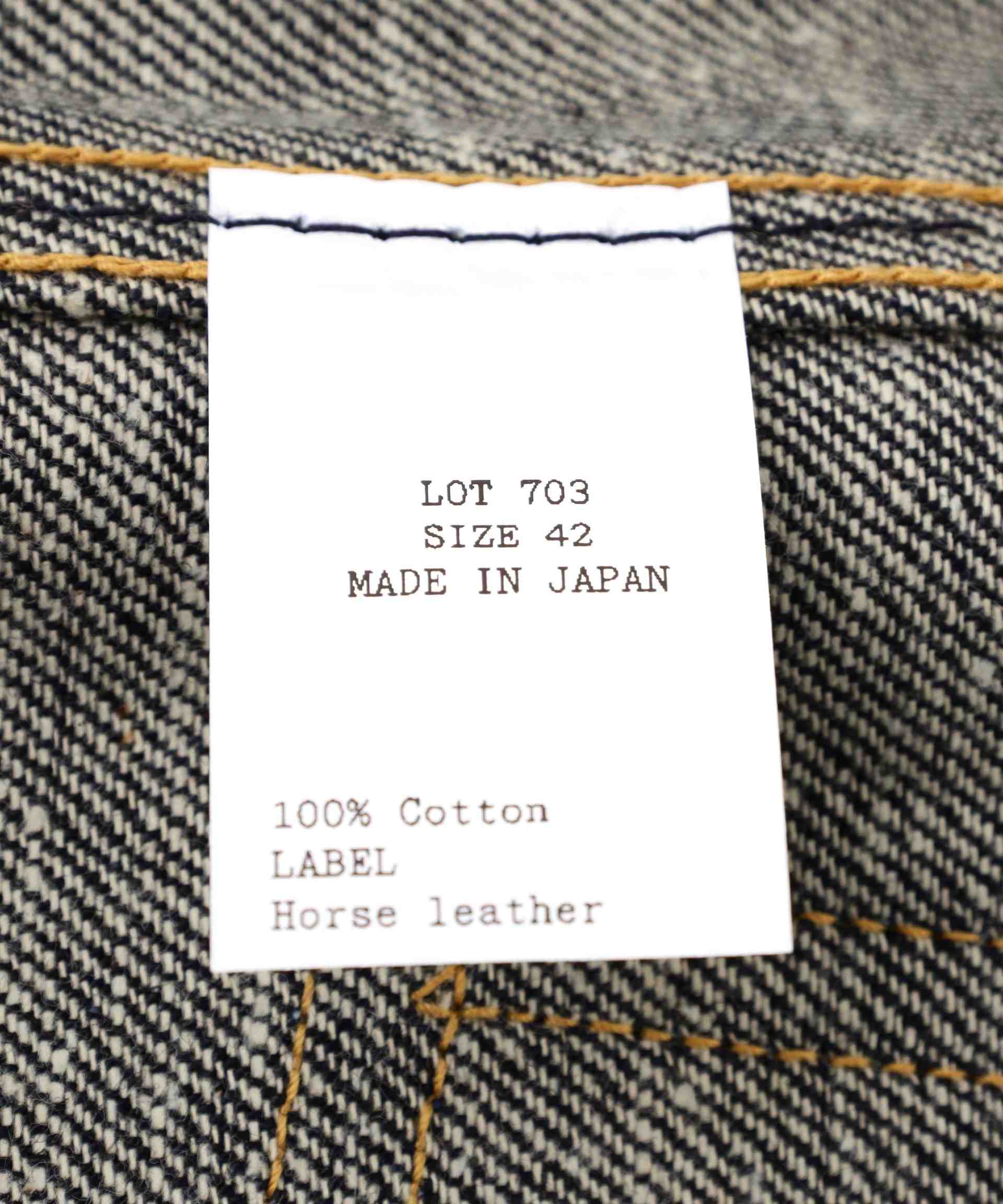T.T / T.T / Lot .703 Denim Jacket C1929s / TAIGA TAKAHASHI / Taiga Tak