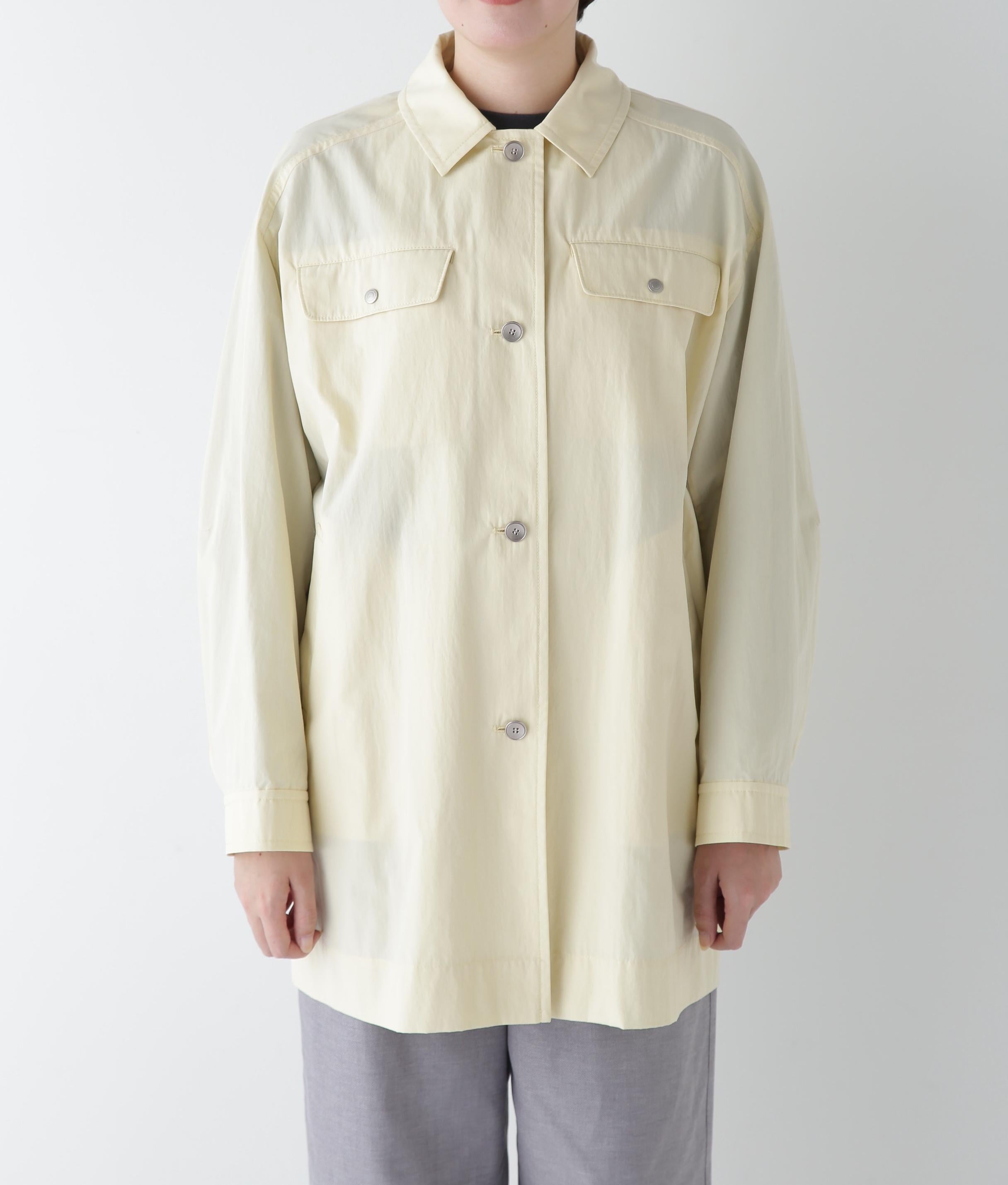 Cotton nylon dump utility blouson