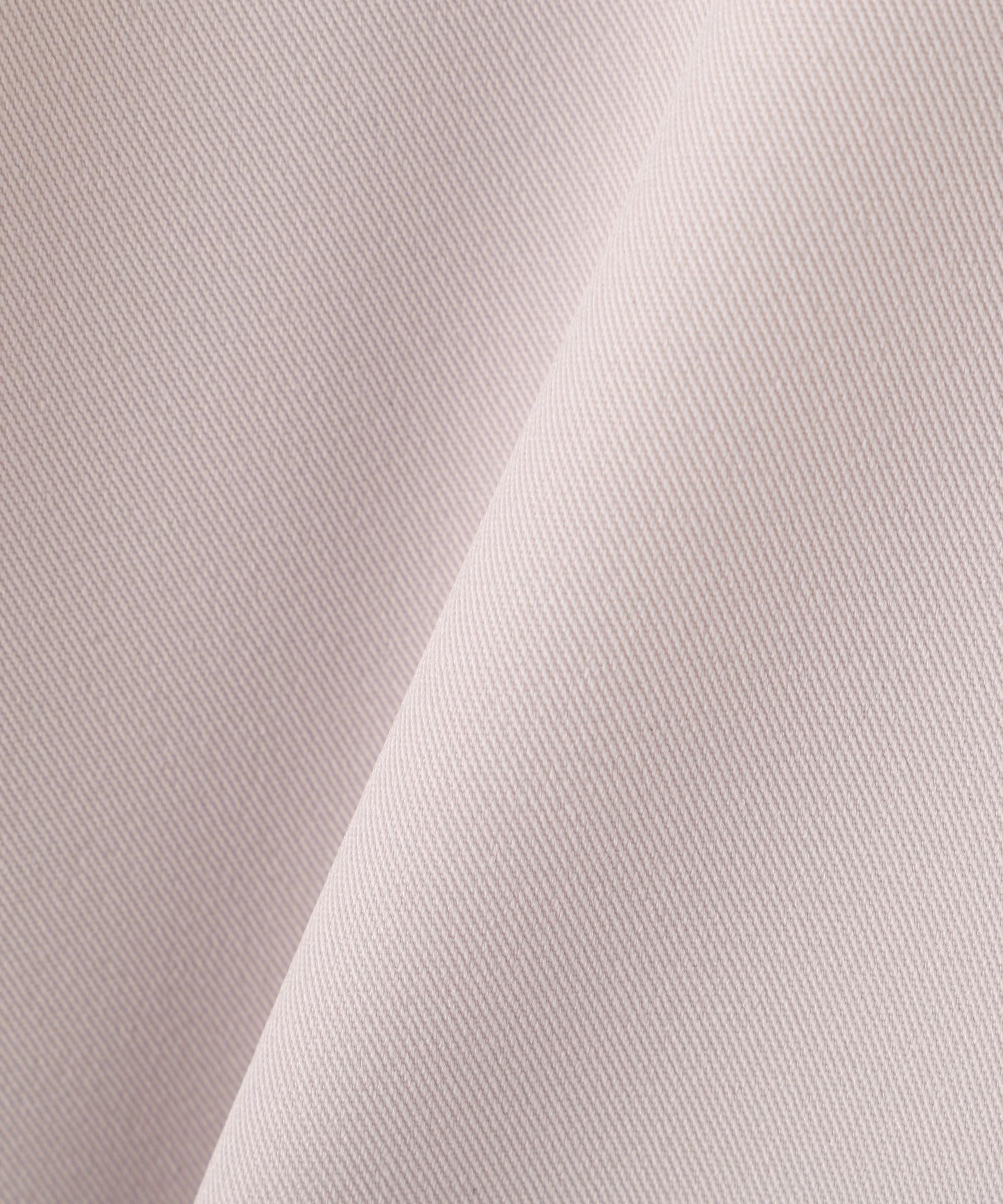 スタンドカラーショートトレンチコート ピンク