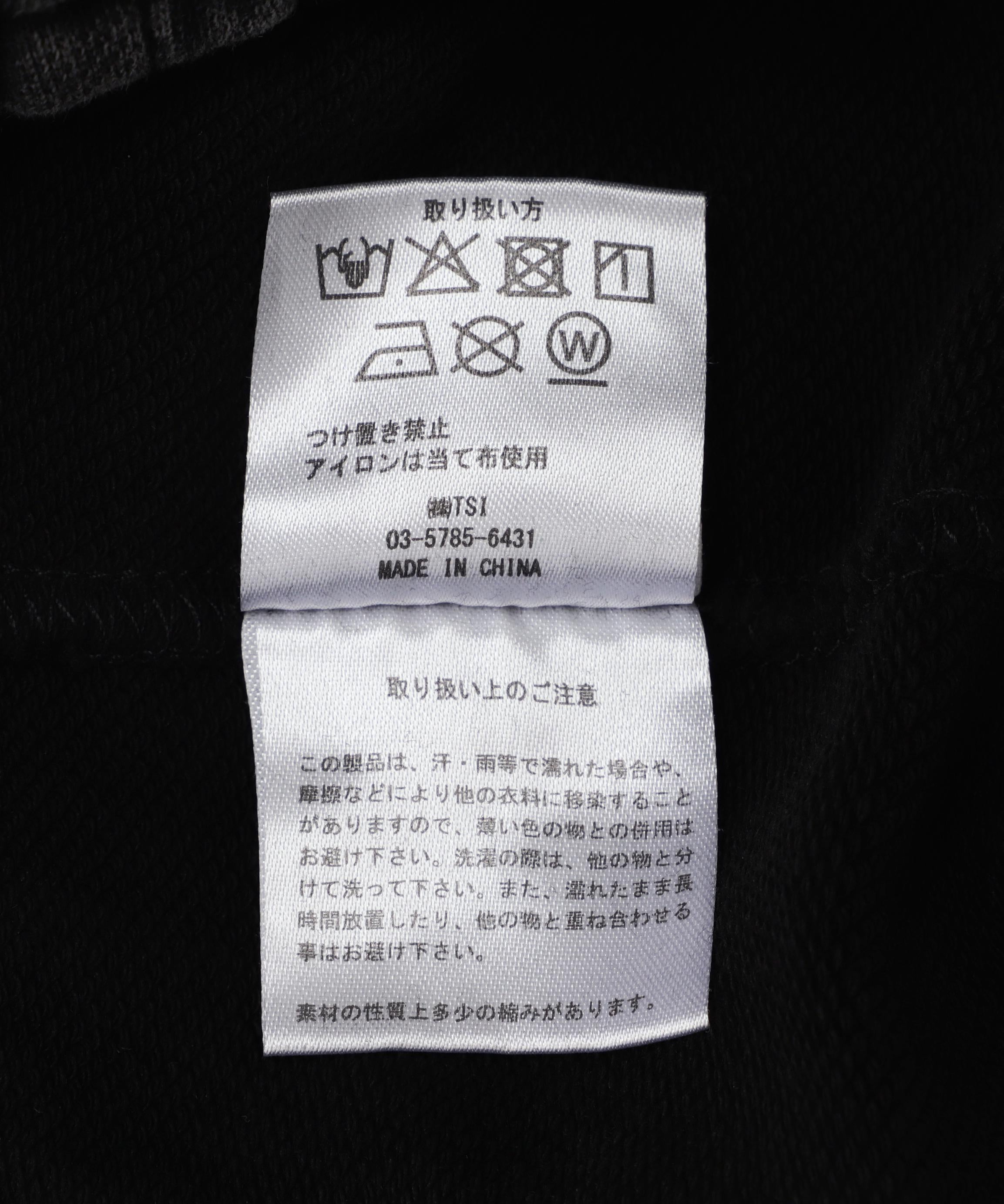 DankeSchon/ダンケシェーン/490HW CHEMICAL PANTS ブラック