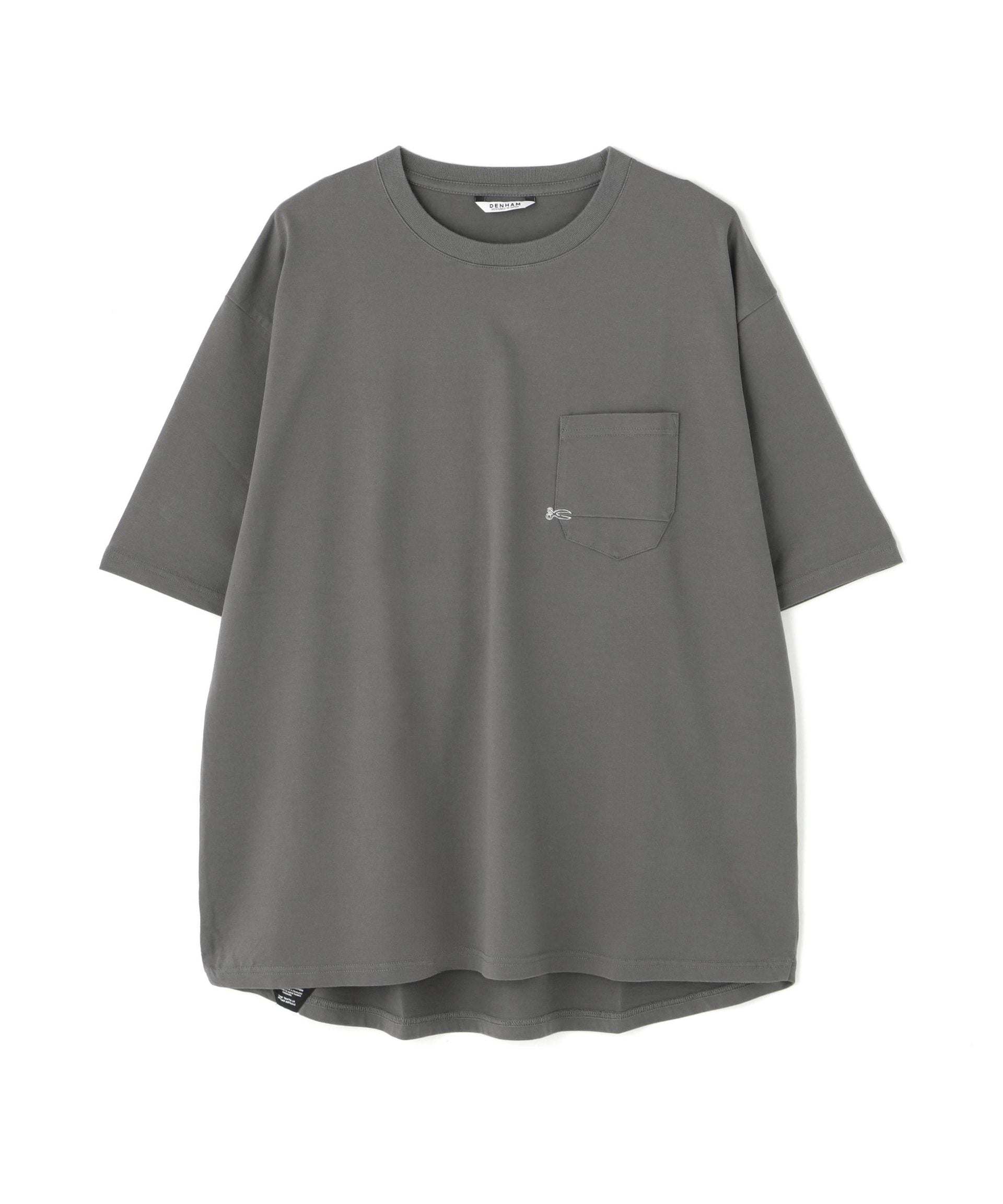 DENHAM/デンハム/MIJ RASIC 7 POCKET SS TEE グレー