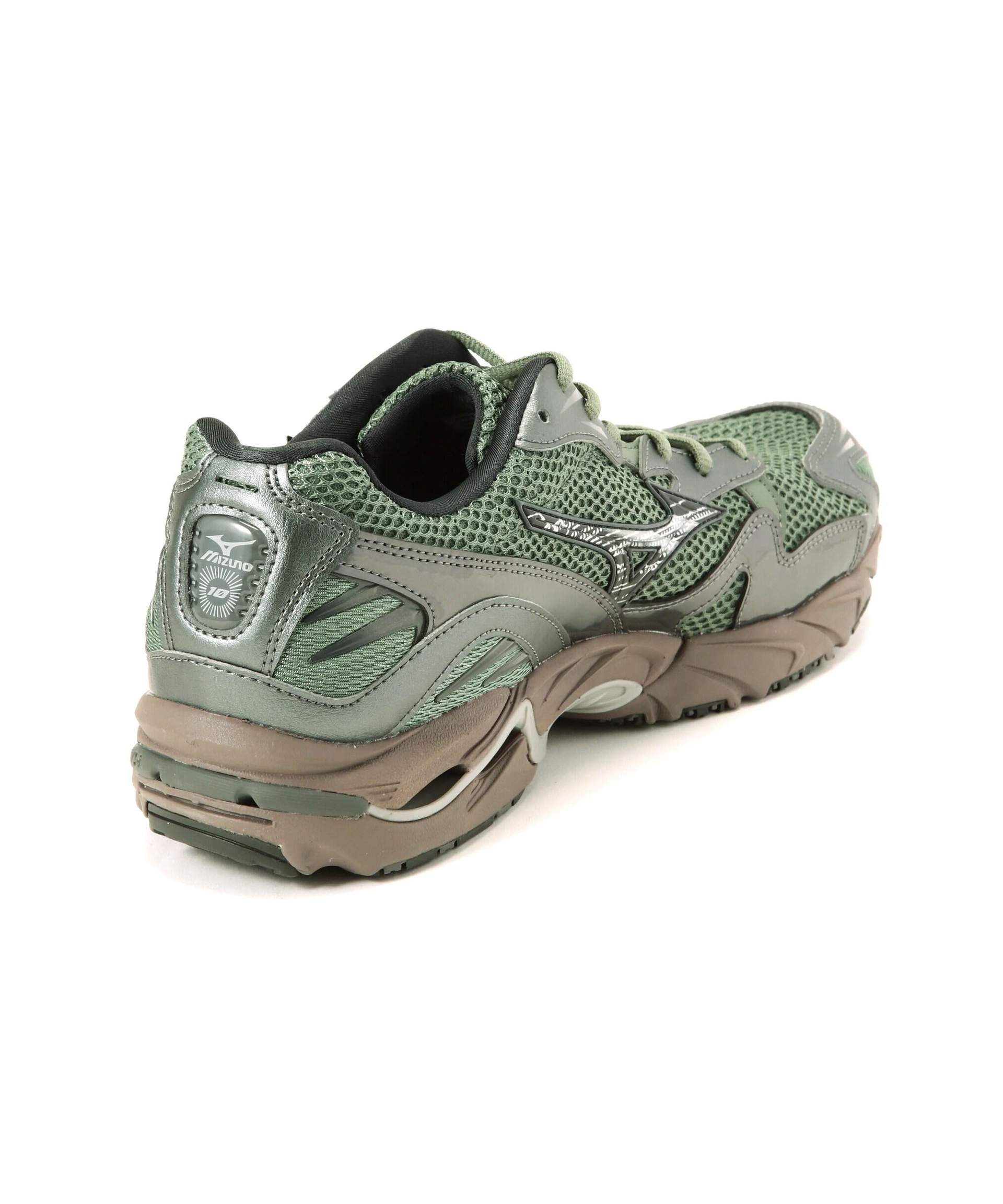 MIZUNO/ミズノ/WAVE >IDE> 10/"Geen/Rlack/Metallic Gey" グリーン