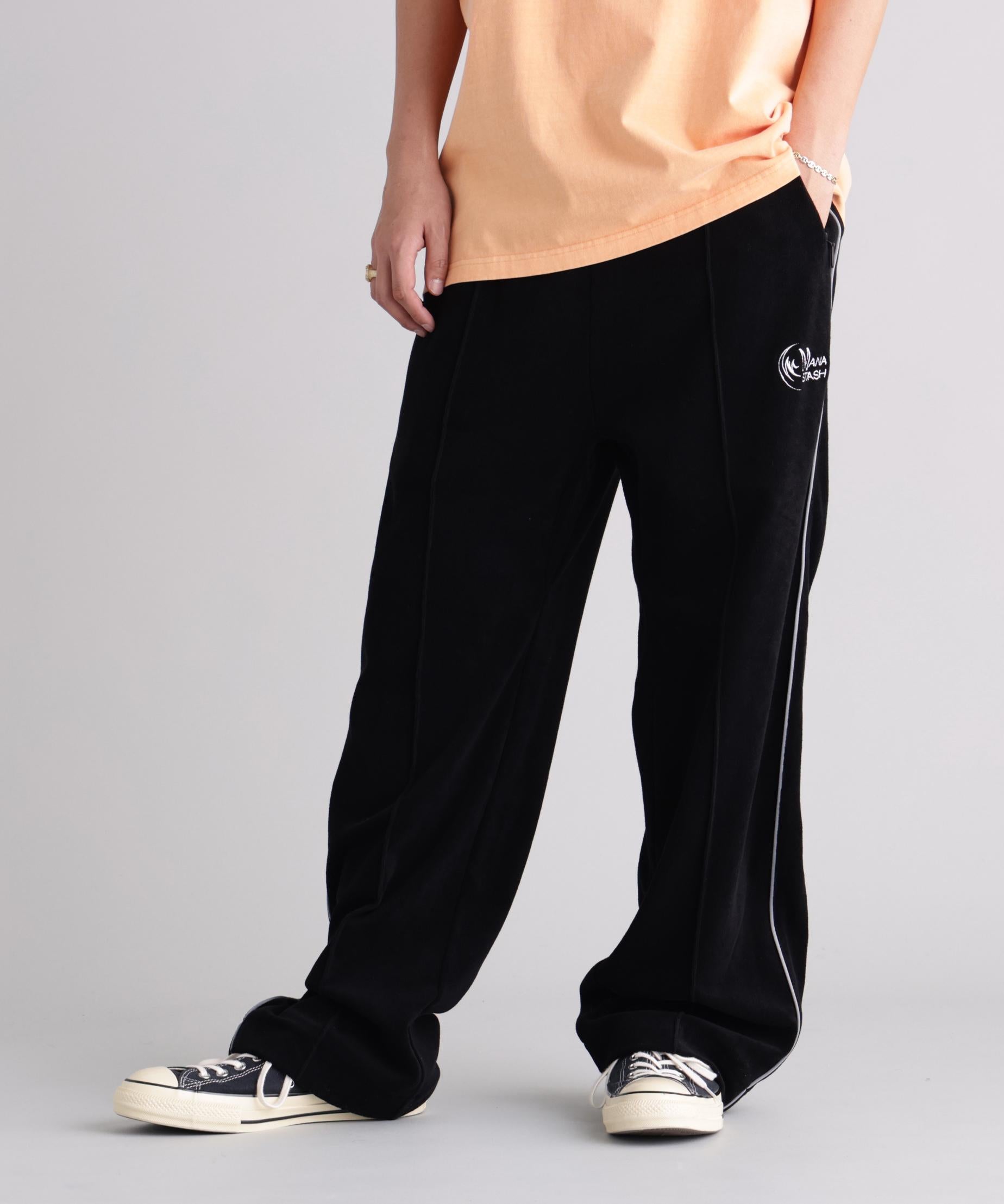 MANASTASH/マナスタッシュ/TRACK JERSEY PANTS ブラック