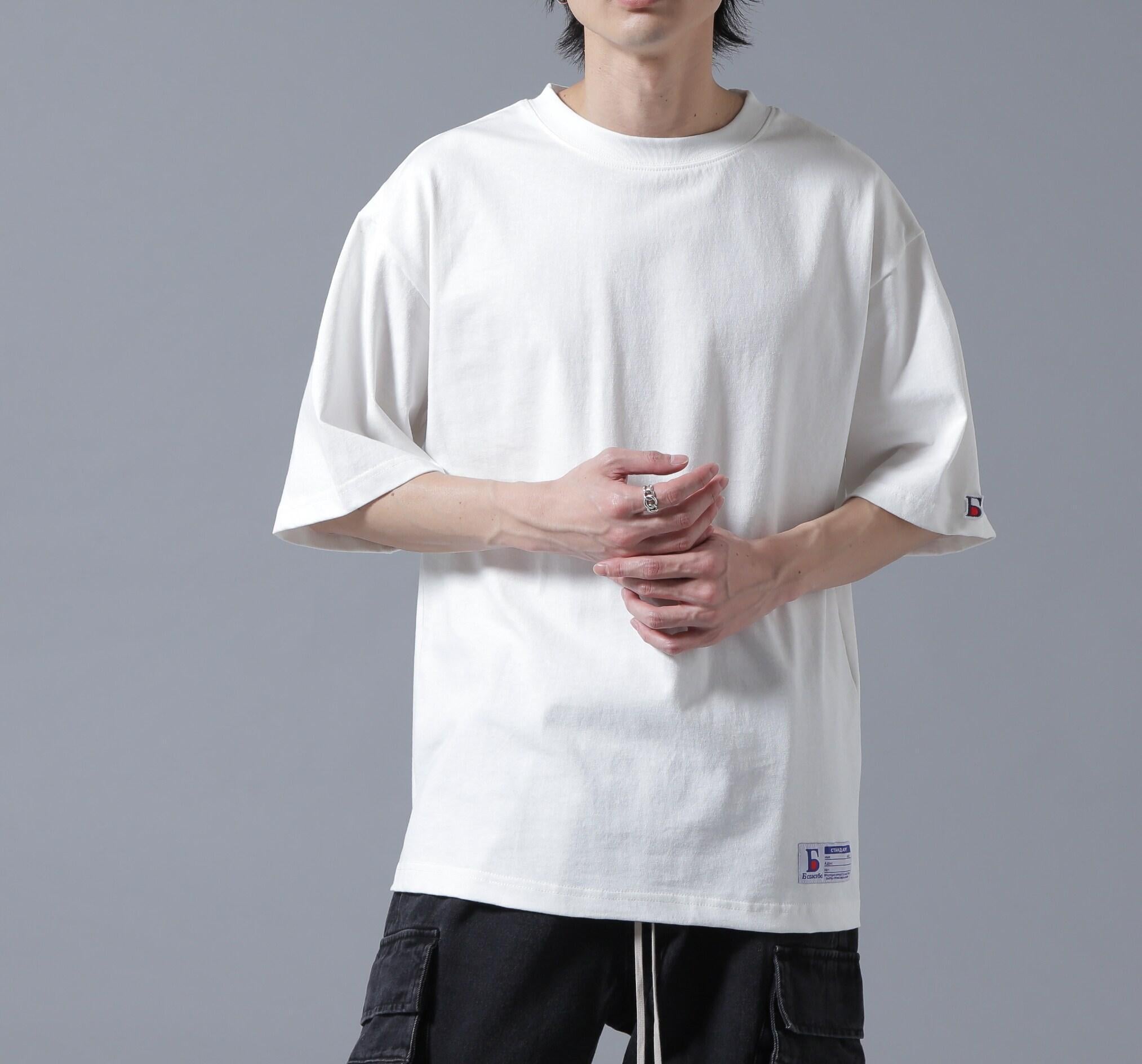 WEB&DEPOT限定/DankeSchon/ダンケシェーン/16OE S/S TEE NOISE ホワイト