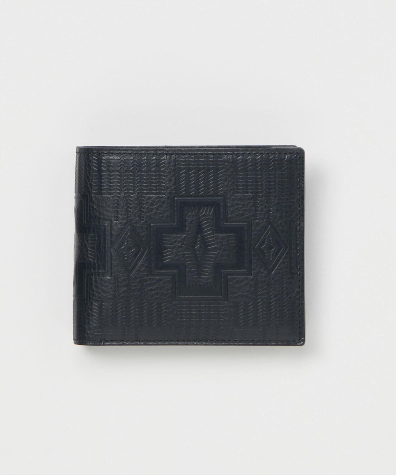 Hende SchemeｘPENDLETON/half folded wallet ブラック