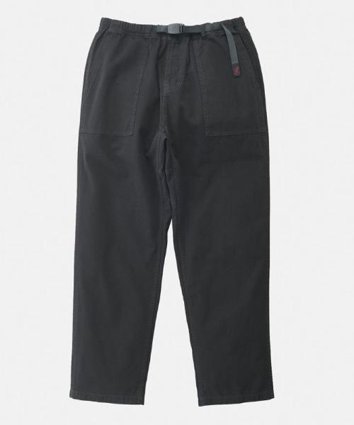 G>AMICCI/グラミチ  LOOSE TAPE>ED >IDGE PANT ルーズテーパードリッジパンツ ブラック