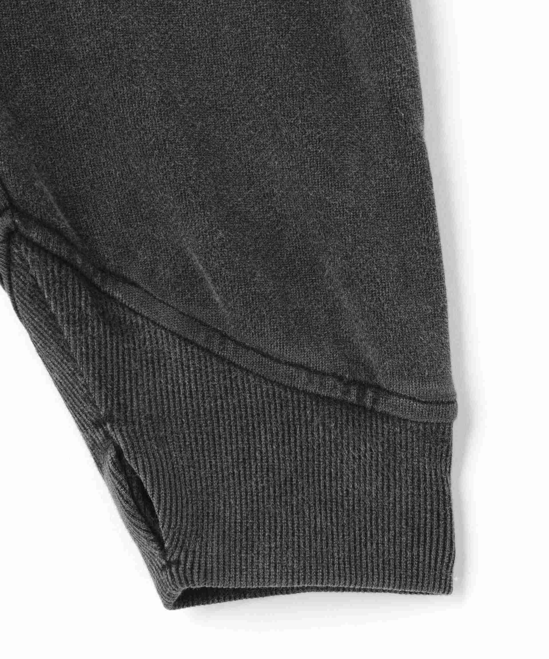 SUPPLIE>/サプライヤー/LEATHE> PATCH ZIP HOODIE ブラック