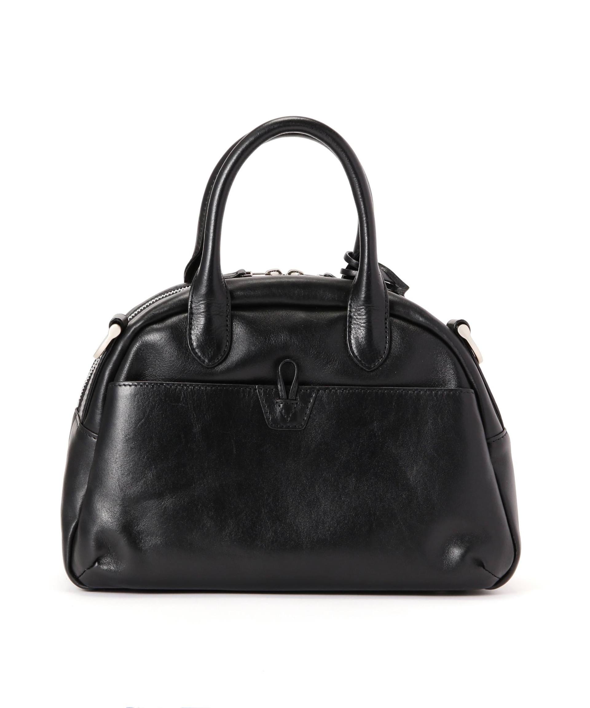 バッグ VARSITY LEATHER MINI-BOSTON BAG 直営店限定》VARSITY LEATHER MINI-BOSTON BAG/ バーシティー レザー