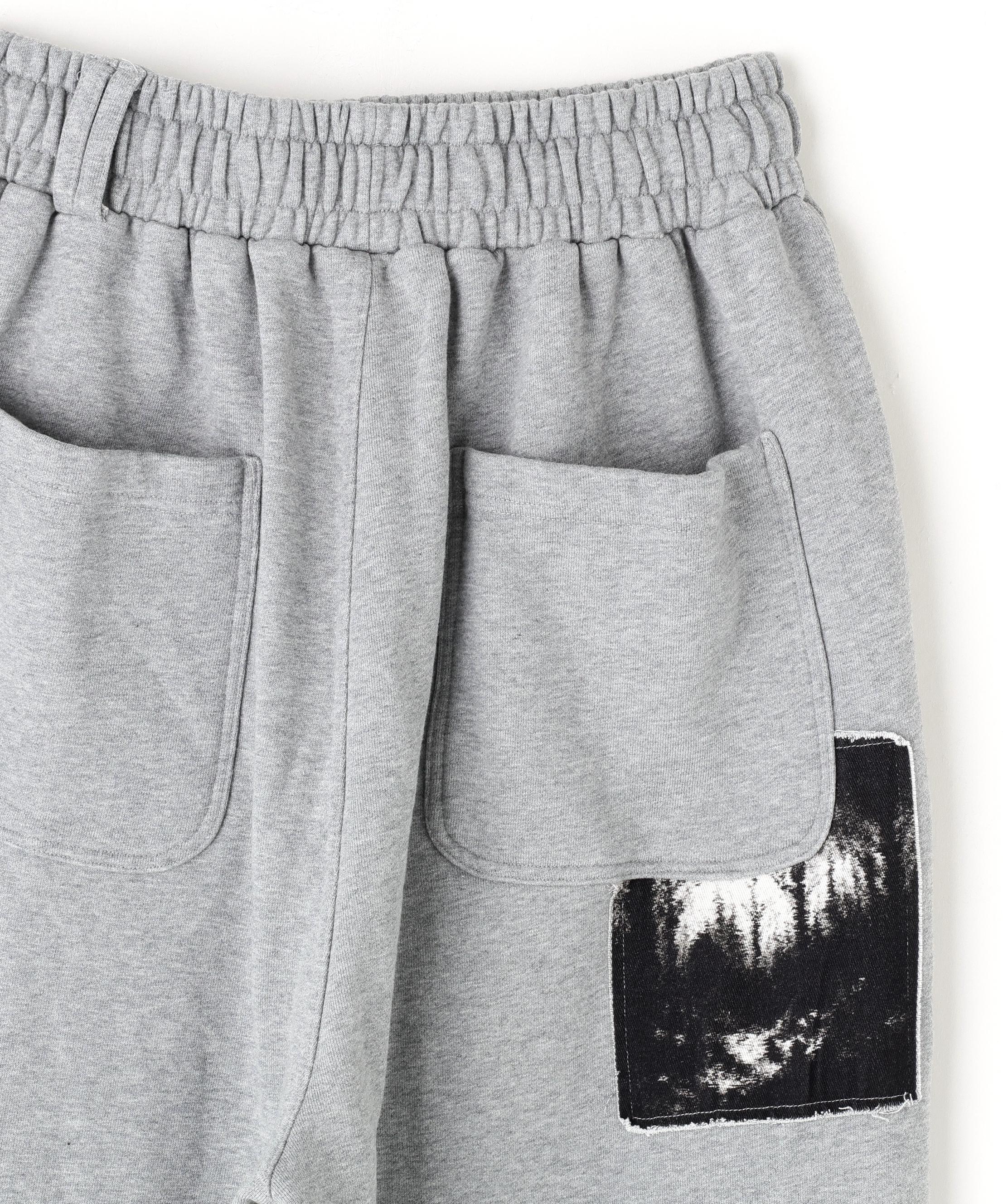 NOT4NERD/ノットフォーナード/CEMETERY PATCH PARACHUTE SWEAT PANTS グレー