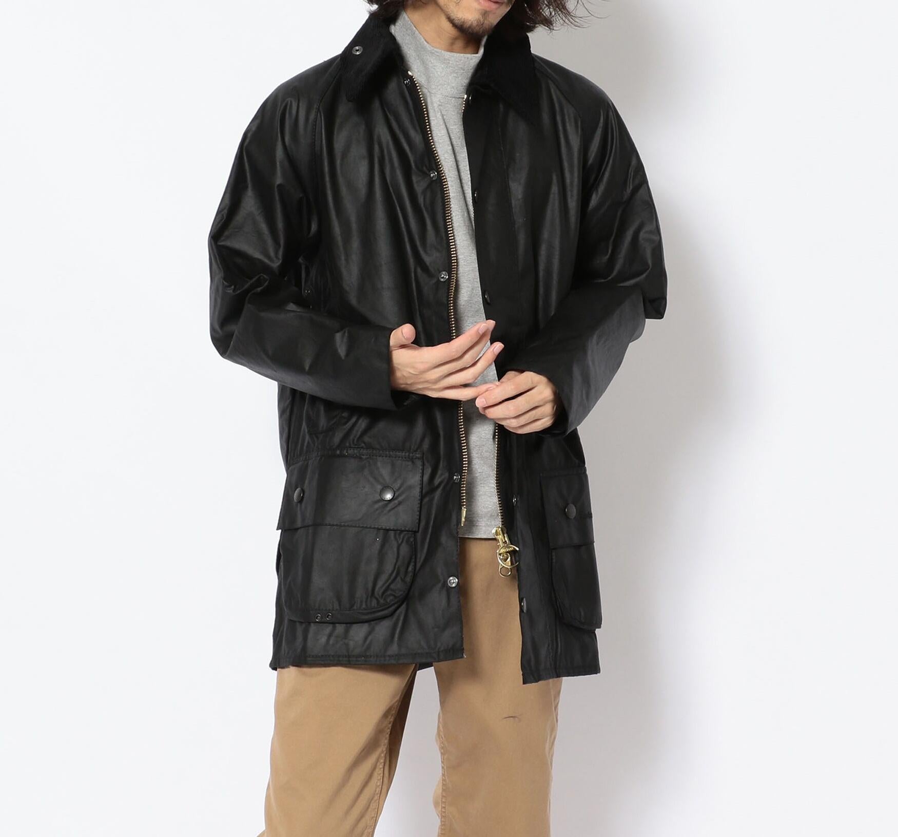 RA>ROU> <バブアー）REAUFO>T WAXED COTTON ビューフォート ワックスド コットン MWX0017 ブラック