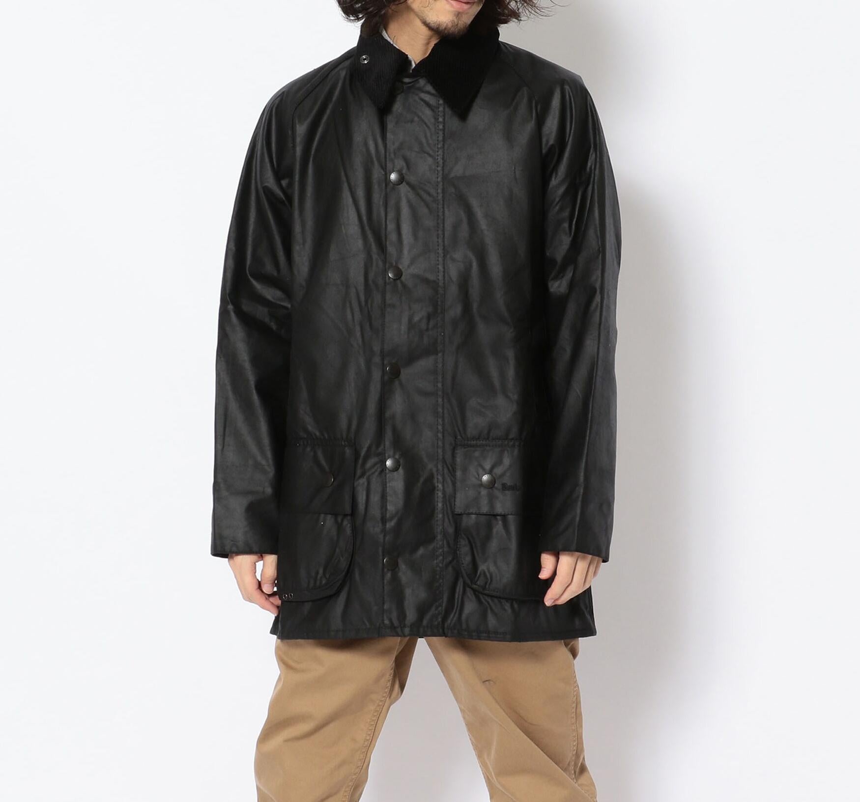 RA>ROU> <バブアー）REAUFO>T WAXED COTTON ビューフォート ワックスド コットン MWX0017 ブラック