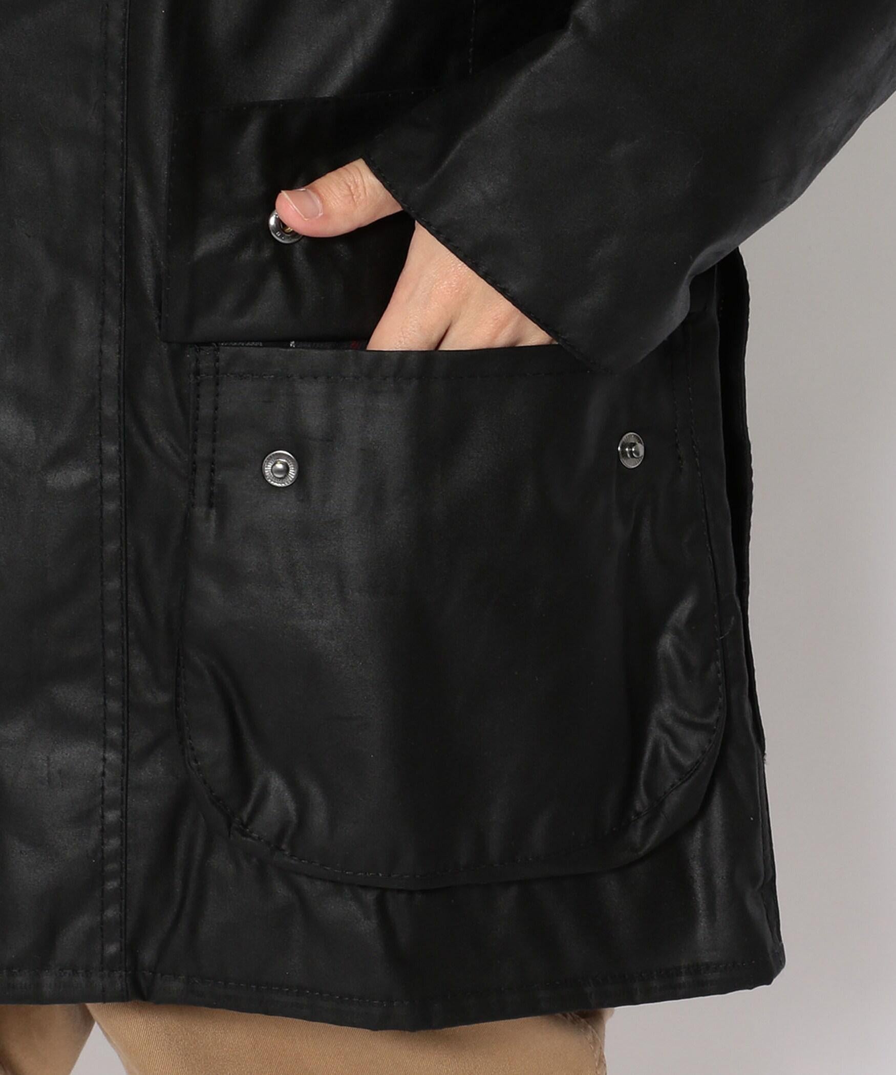 RA>ROU> <バブアー）REAUFO>T WAXED COTTON ビューフォート ワックスド コットン MWX0017 ブラック