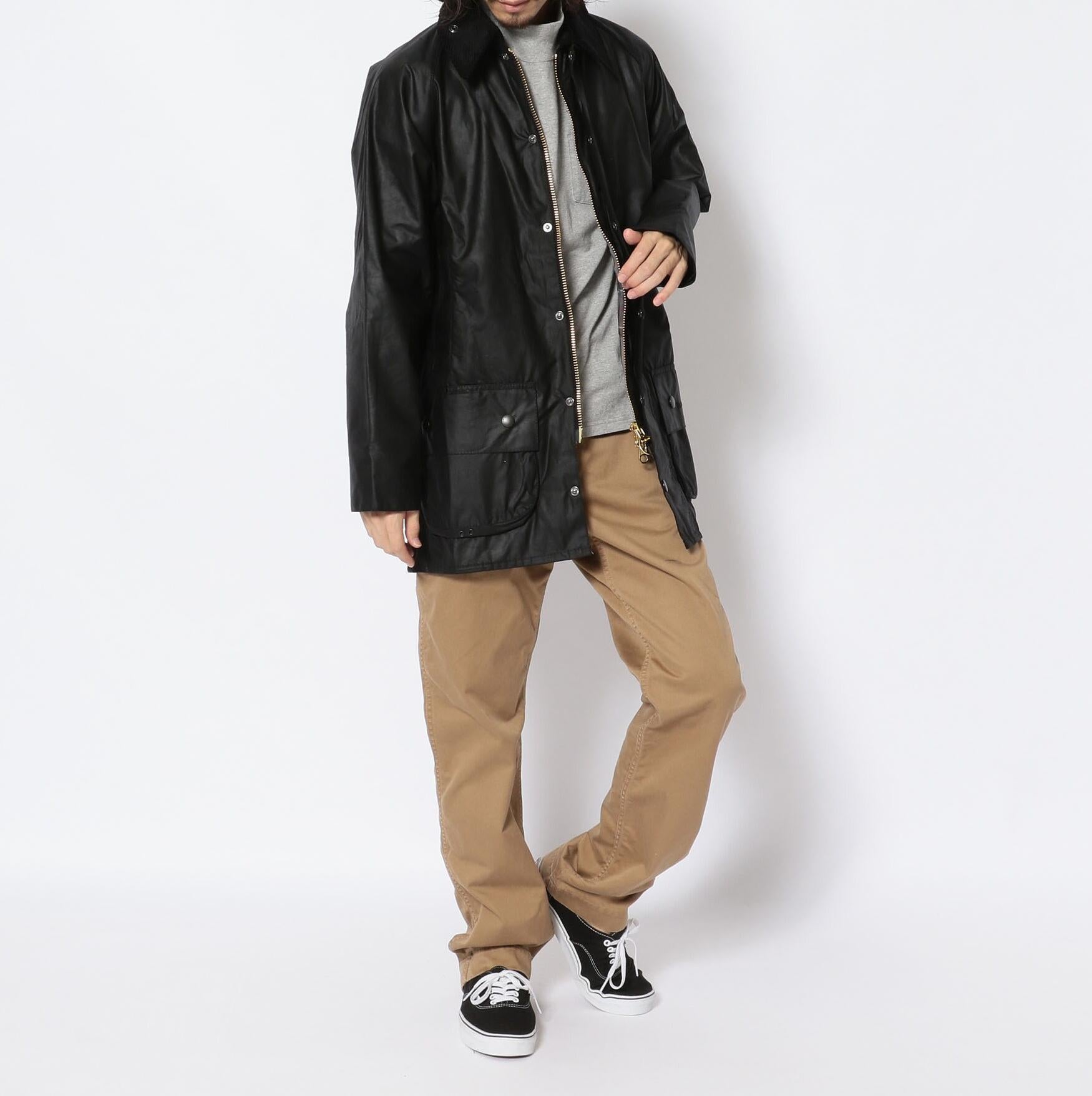 RA>ROU> <バブアー）REAUFO>T WAXED COTTON ビューフォート ワックスド コットン MWX0017 ブラック