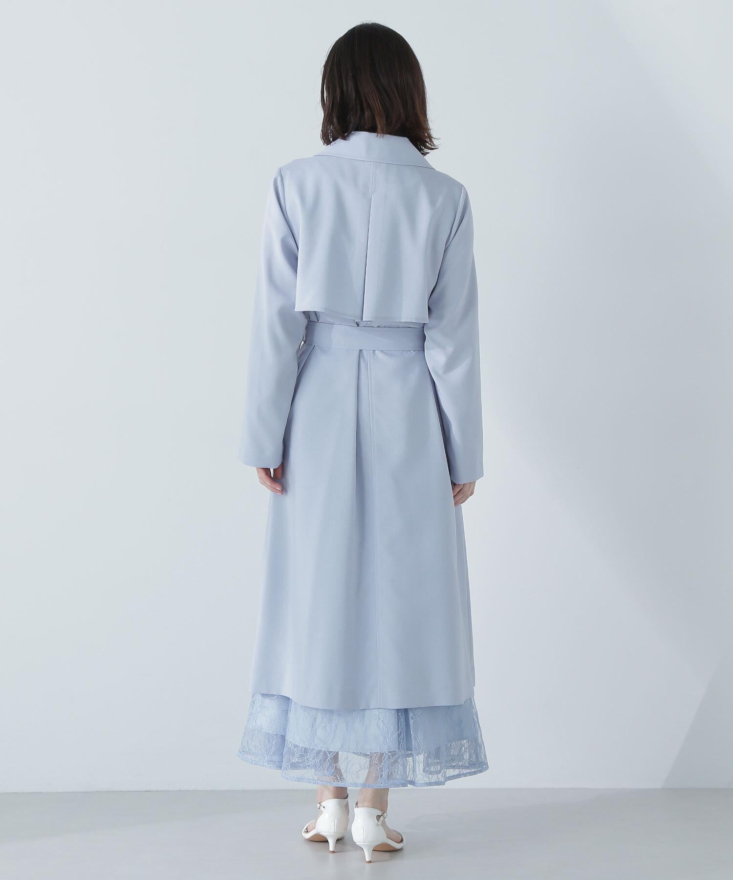 ライトスプリングコートシリーズ トレンチコート ブルー