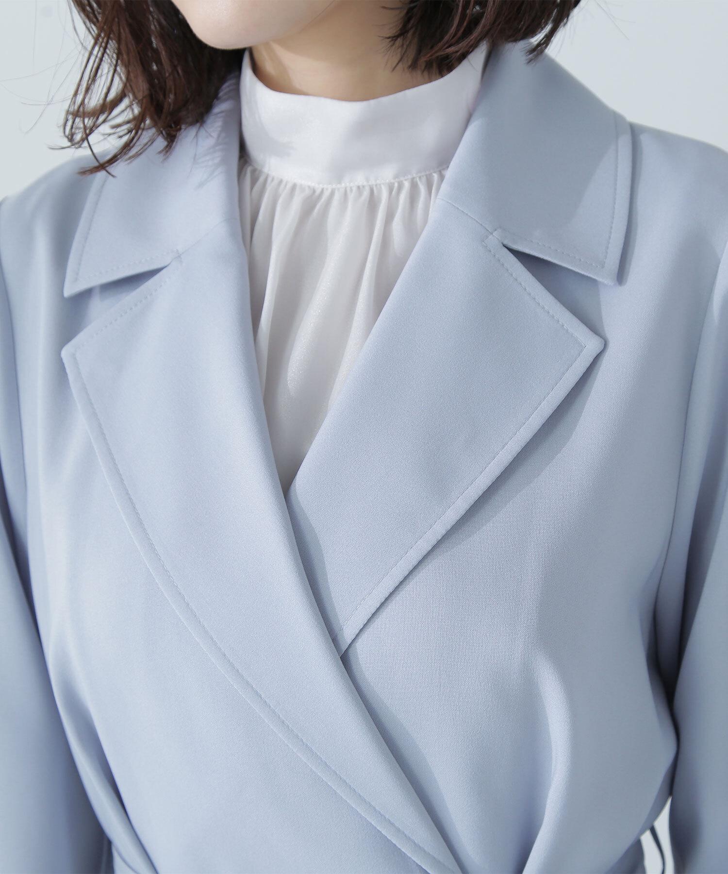 ライトスプリングコートシリーズ トレンチコート ブルー