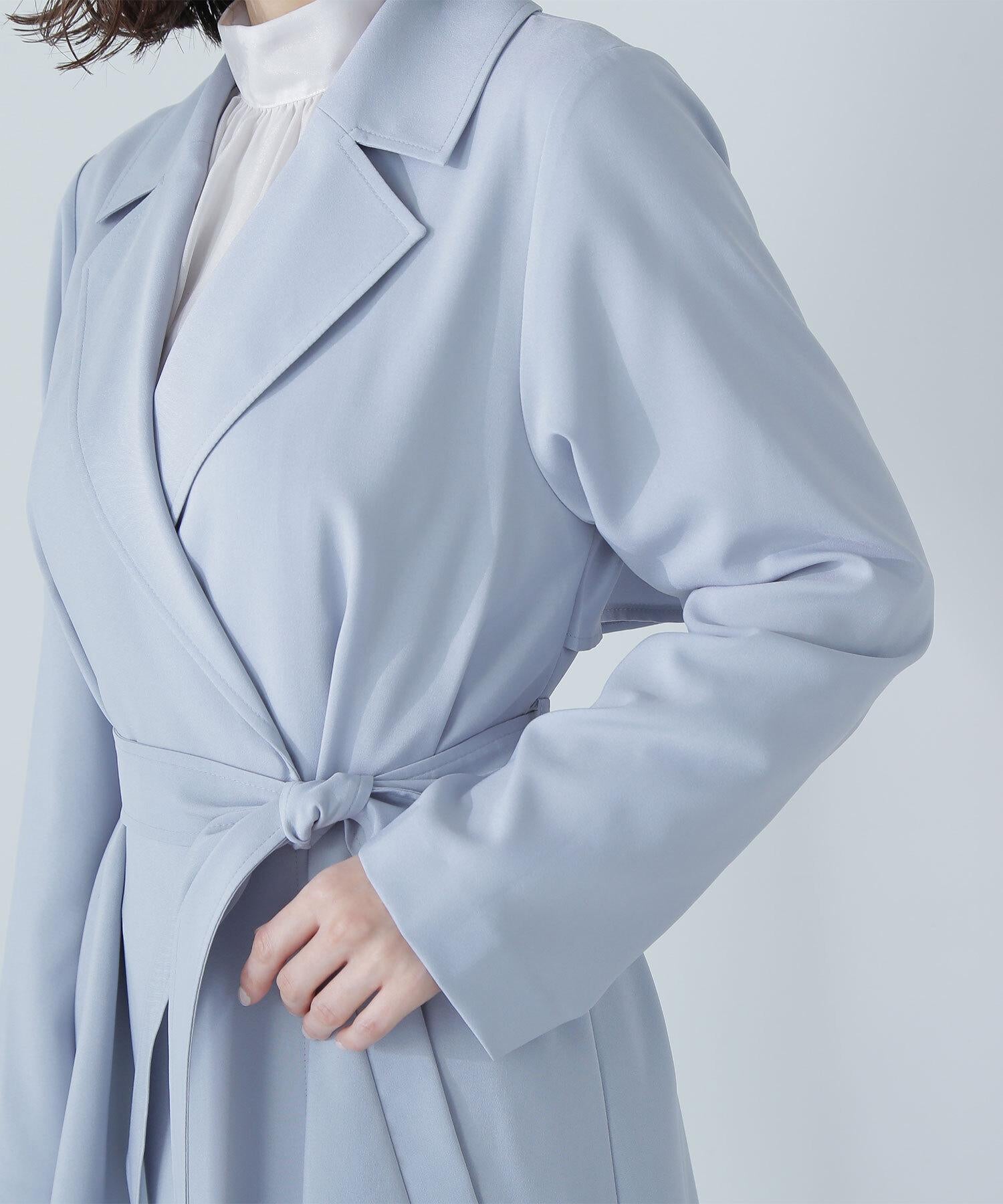 ライトスプリングコートシリーズ トレンチコート ブルー