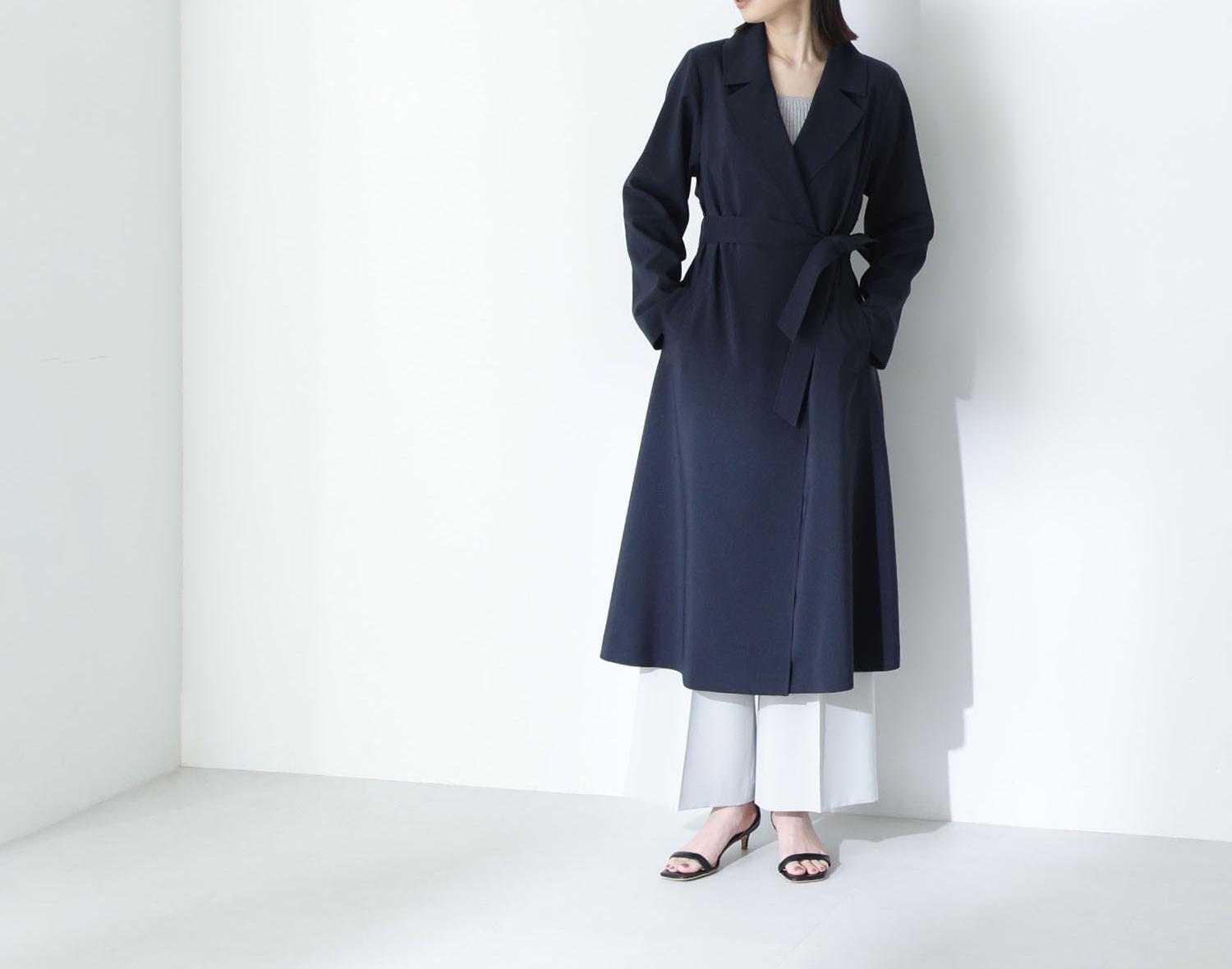 ライトスプリングコートシリーズ トレンチコート ネイビー