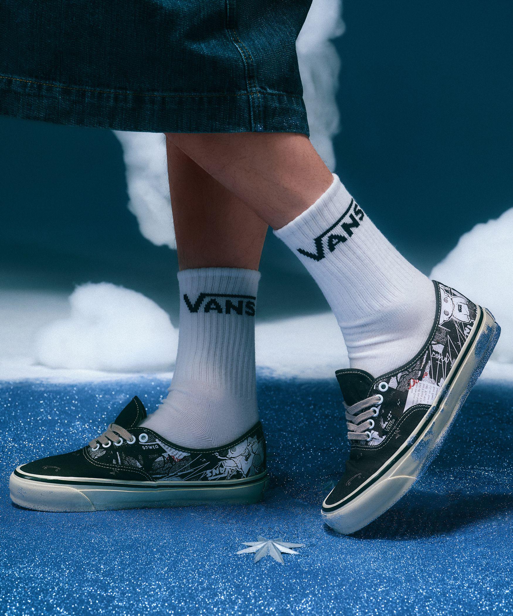 POPMART × VANS PREMIUM/ポップマート × ヴァンズ プレミアム/ AUTHENTIC 44 DIMOO/VN000EA ブラック