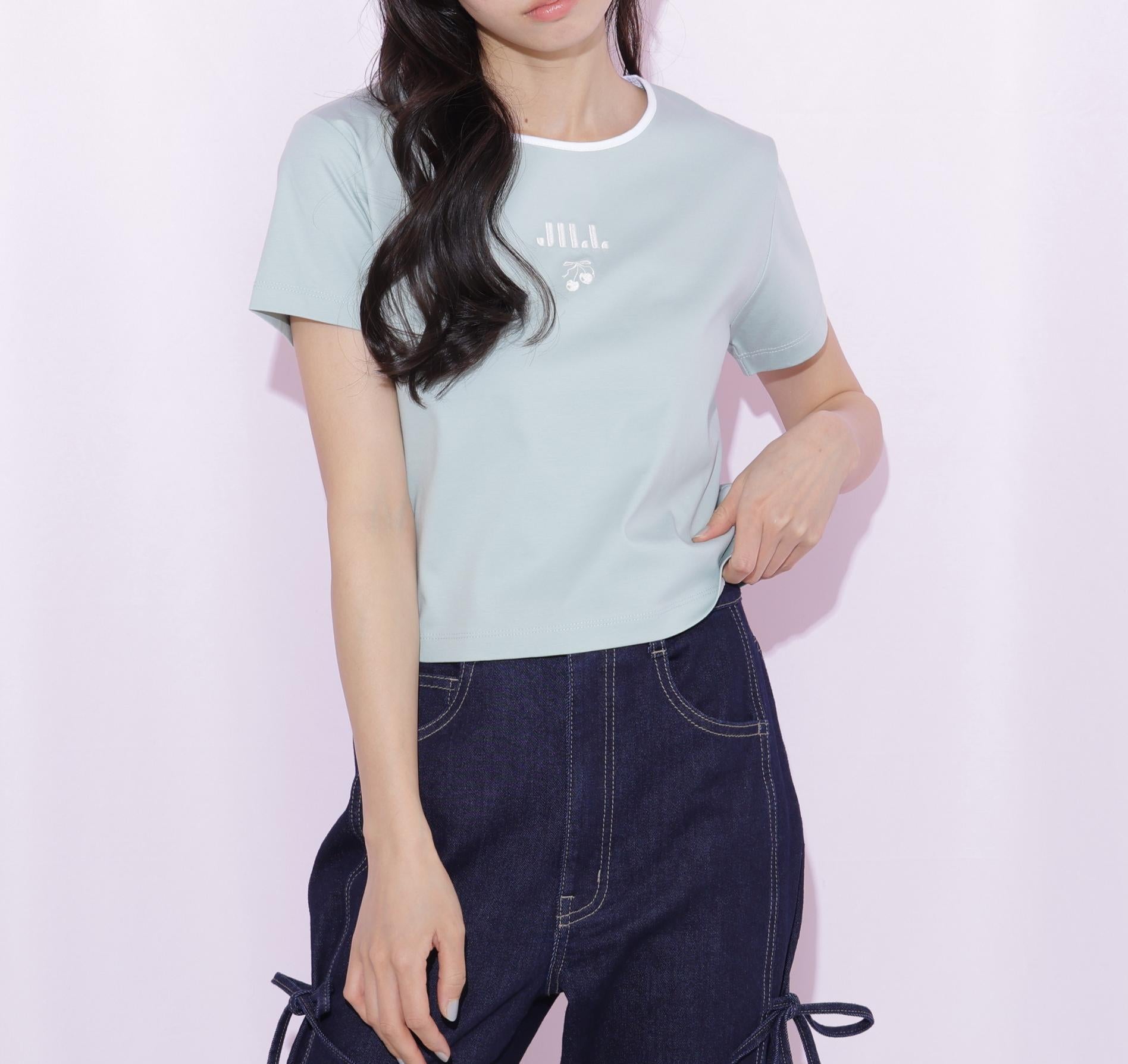チェリーロゴTシャツ ミント