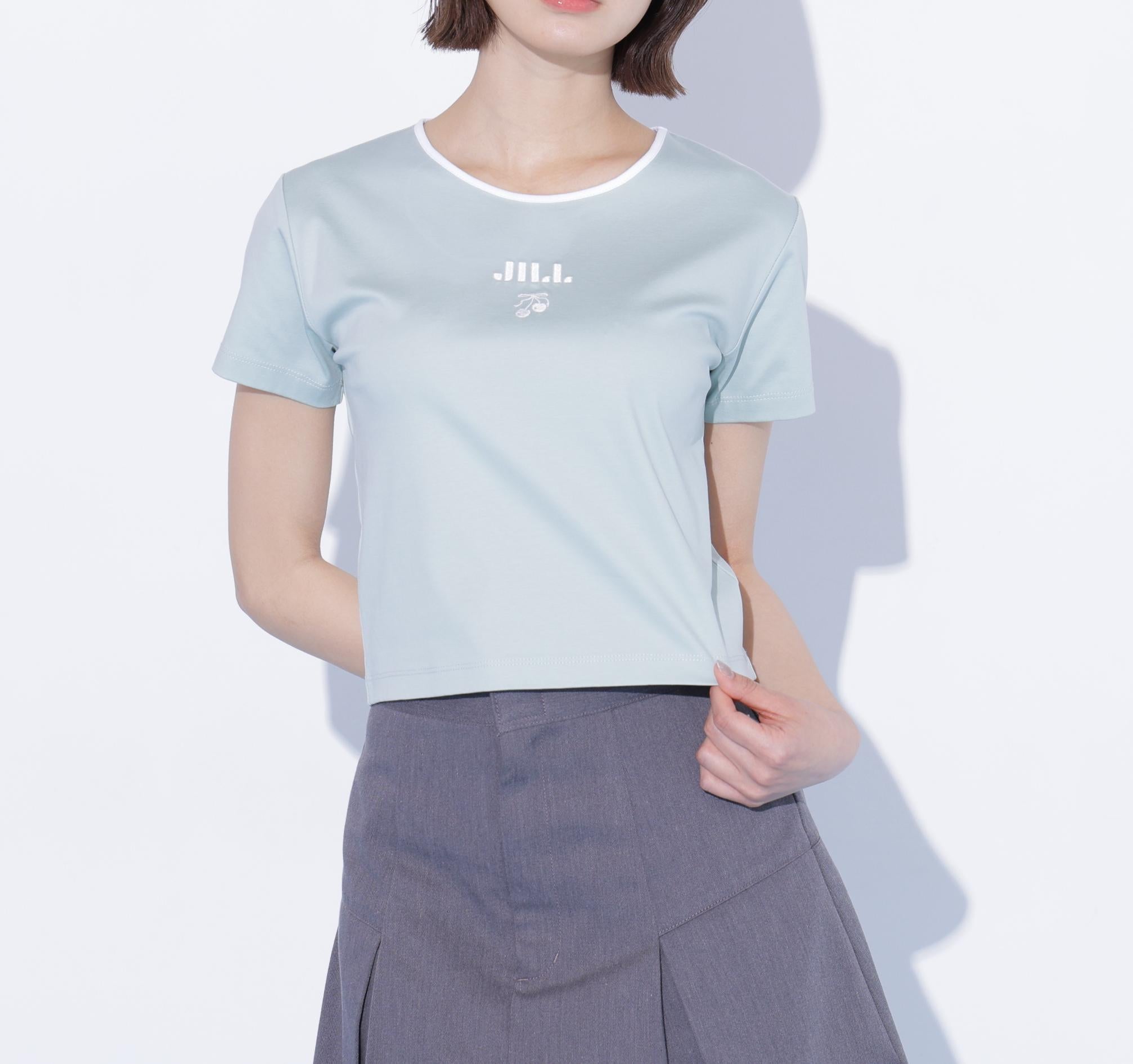 チェリーロゴTシャツ ミント