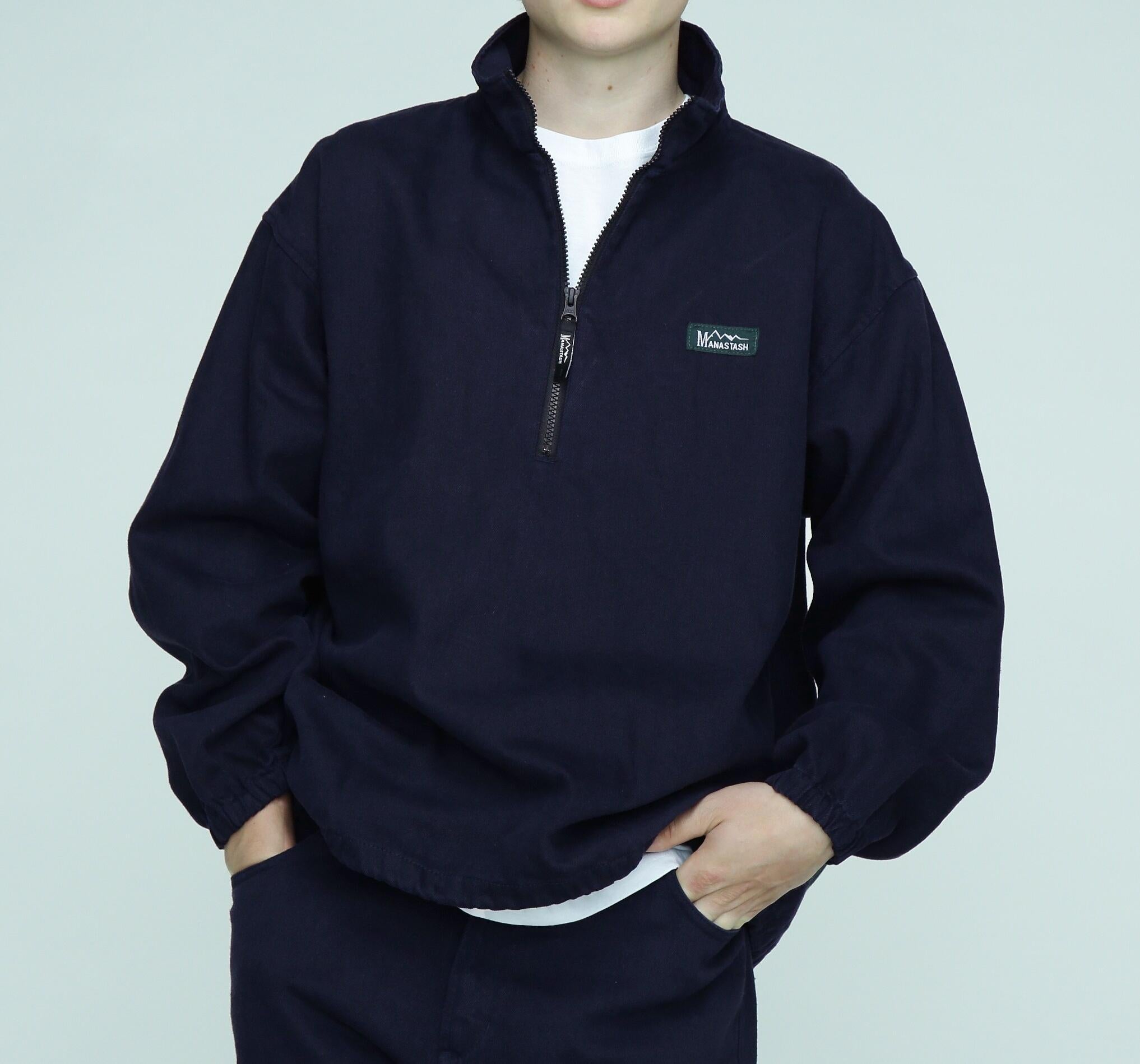 MANASTASH/マナスタッシュ/CHILLIWACK PULLOVE> JACKET ネイビー