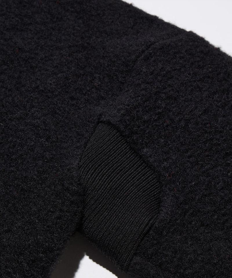 THOUSANDS/サウザンズ/NAPPER CREWNECK KNIT SWEAT ブラック