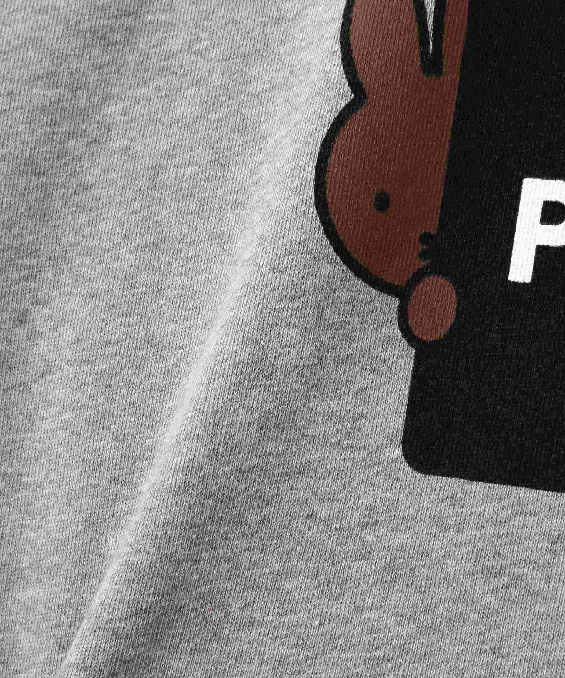 POP T>ADING COMPANY/Pop & Miffy Rig P Hooded Sweat グレー