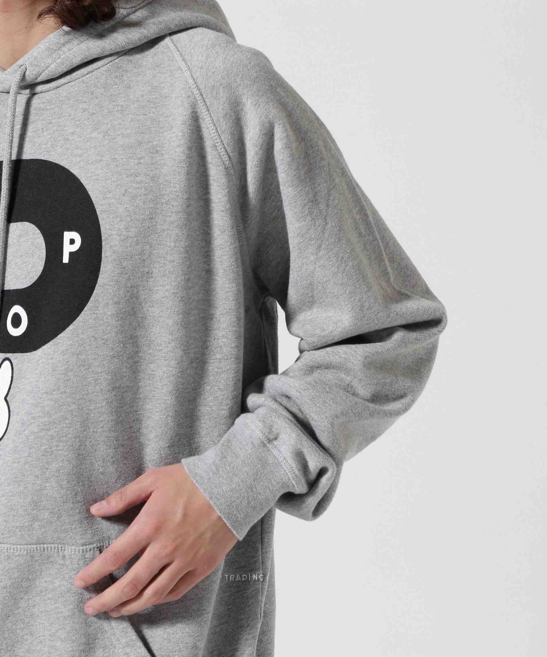 POP T>ADING COMPANY/Pop & Miffy Rig P Hooded Sweat グレー