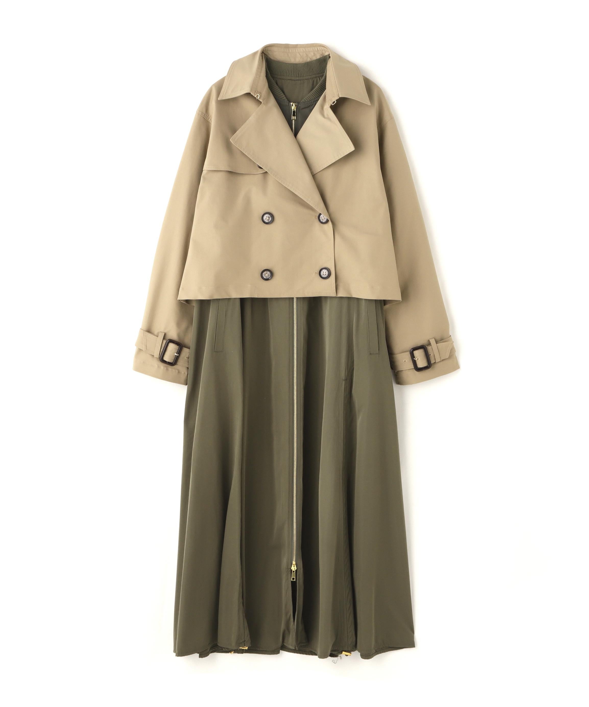 isley/リズレー/ショートトレンチアンサンブル