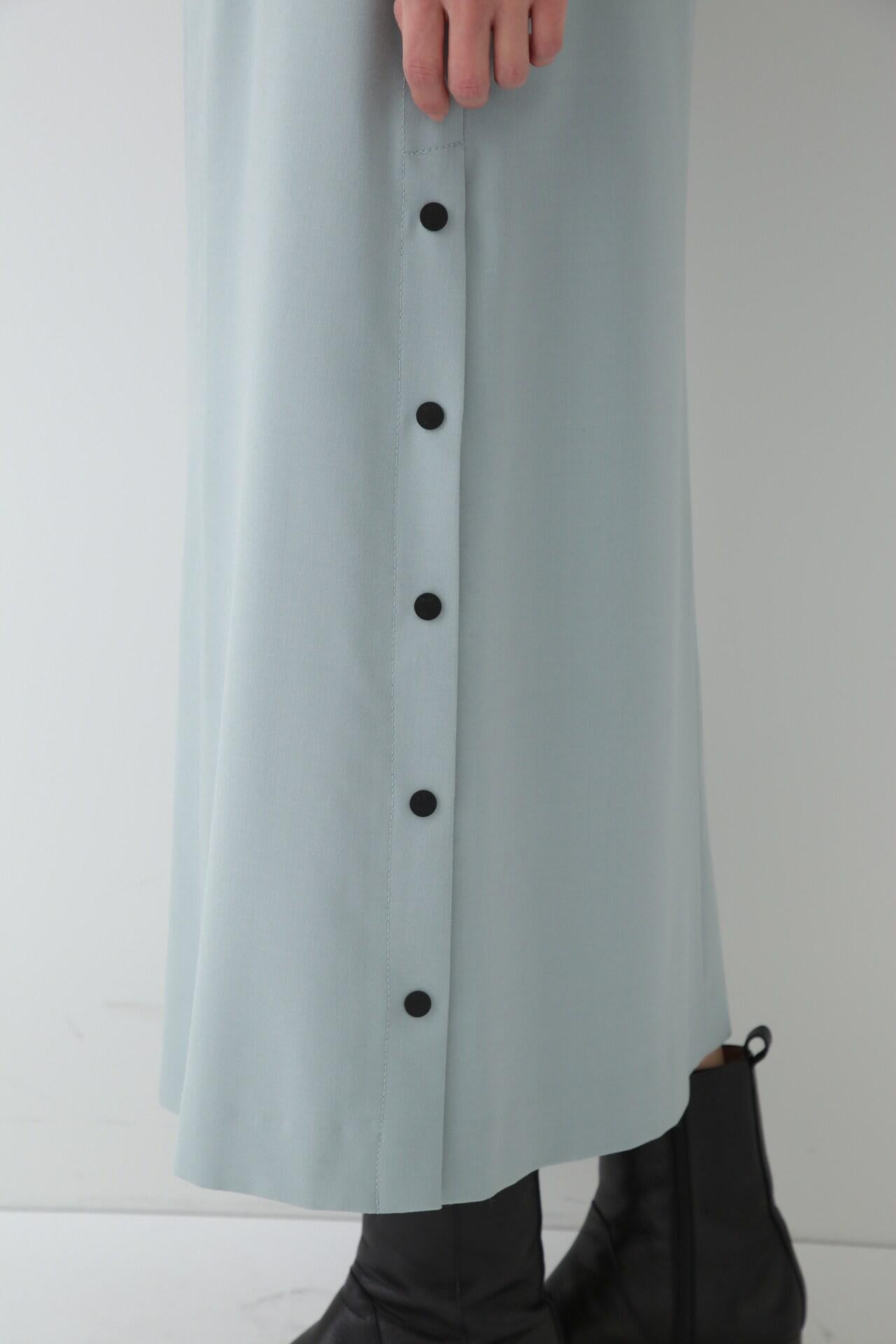 ≪aive 5e≫サイドボタンスカート ライトグリーン