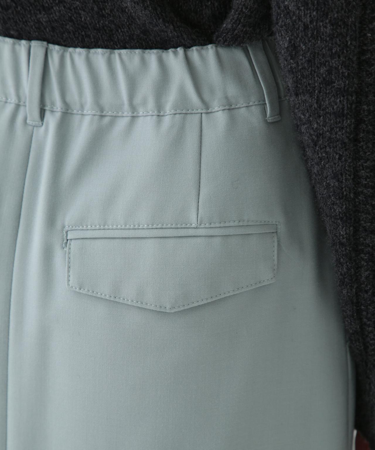 ≪arrive 5e≫サイドボタンスカート ライトグリーン