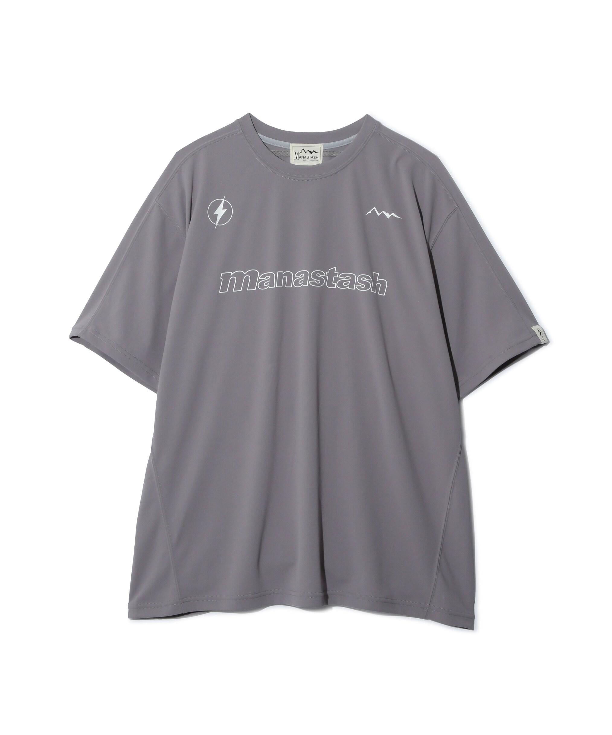 MANASTASH/マナスタッシュ/TECH TEE/テックTシャツ グレー