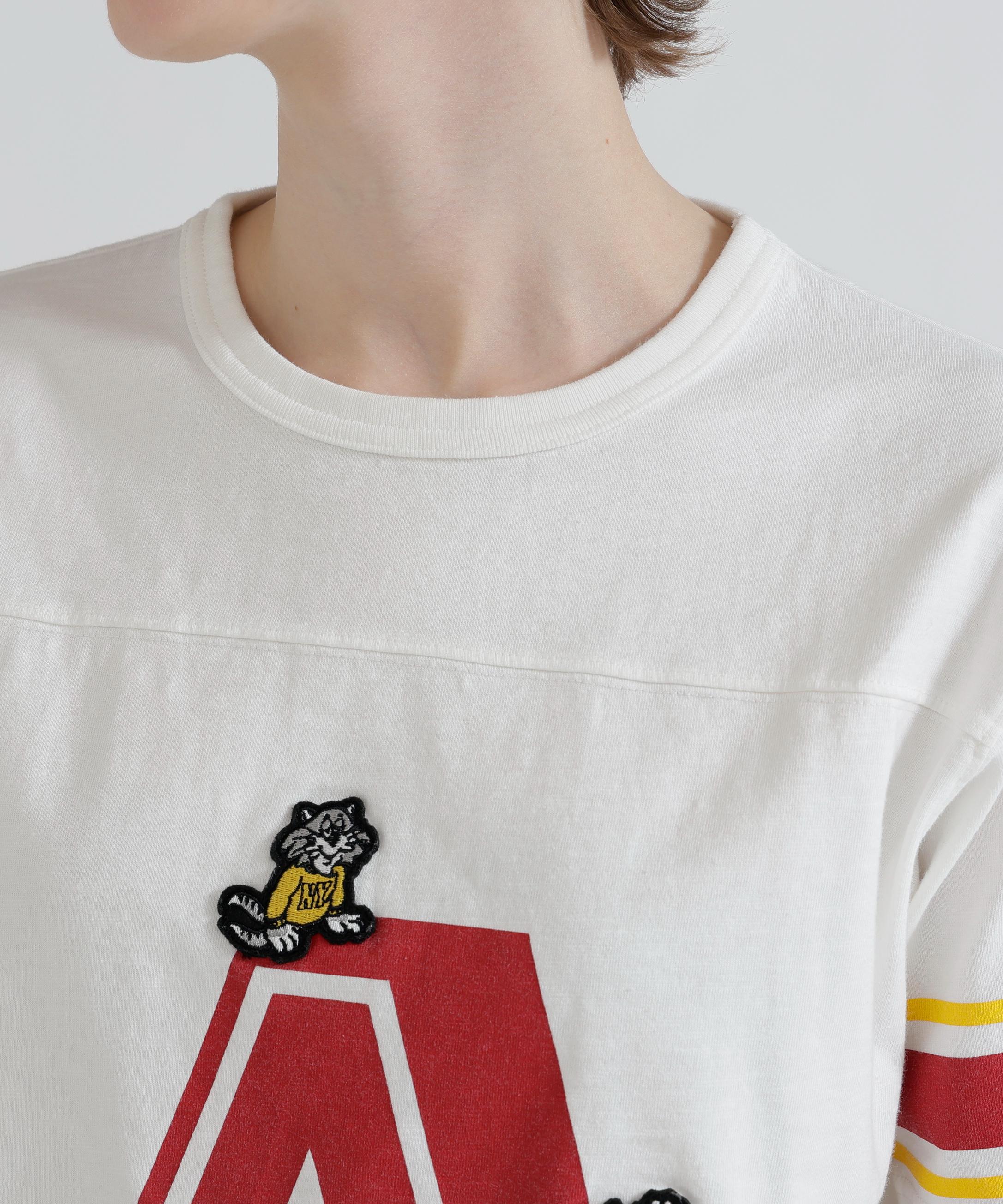 《WOMAN》NUMBERING TOM CAT T-SHIRT ホワイト