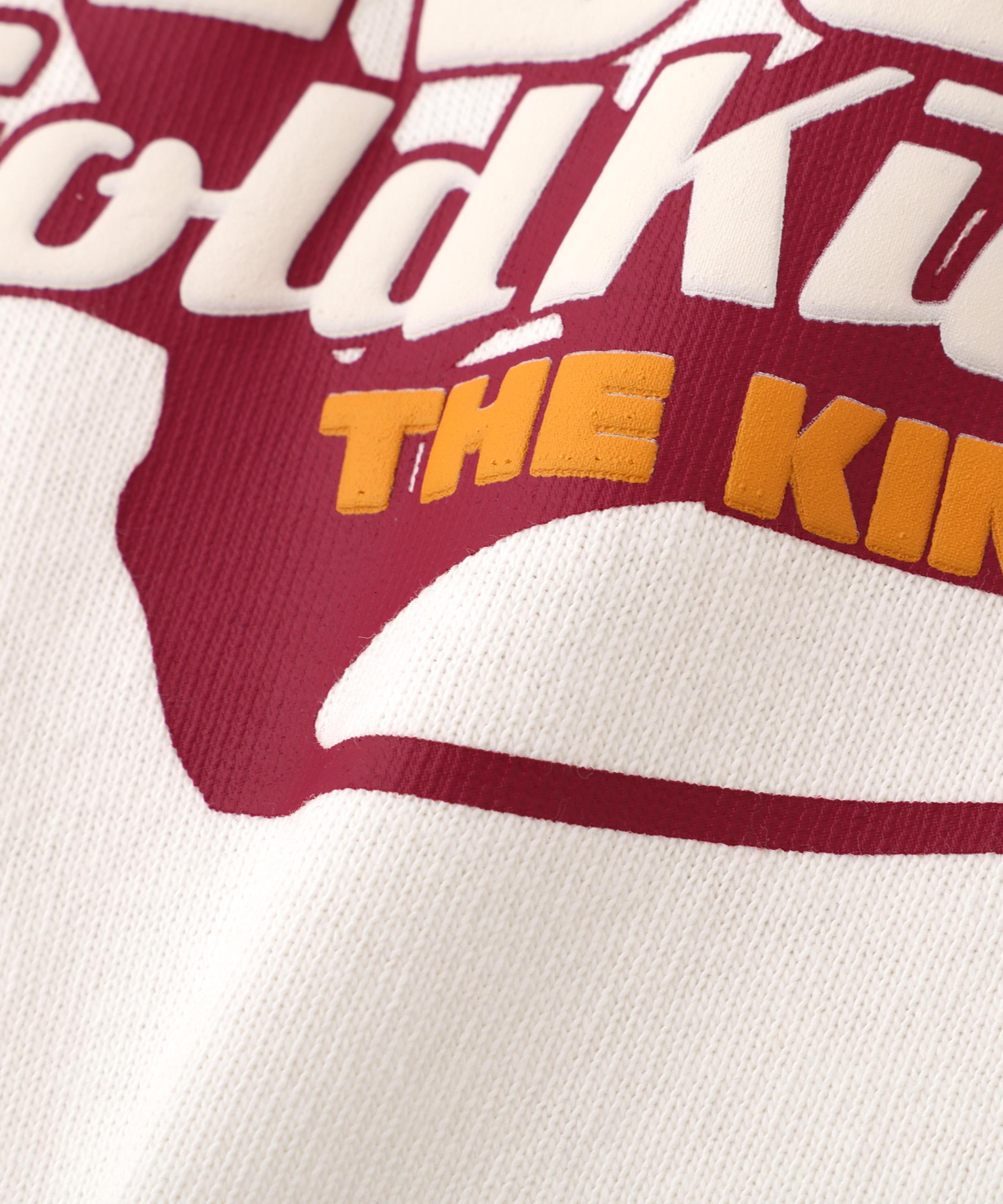 GOLD KICKOFF PUFF PRINT T-SHIRT ホワイト