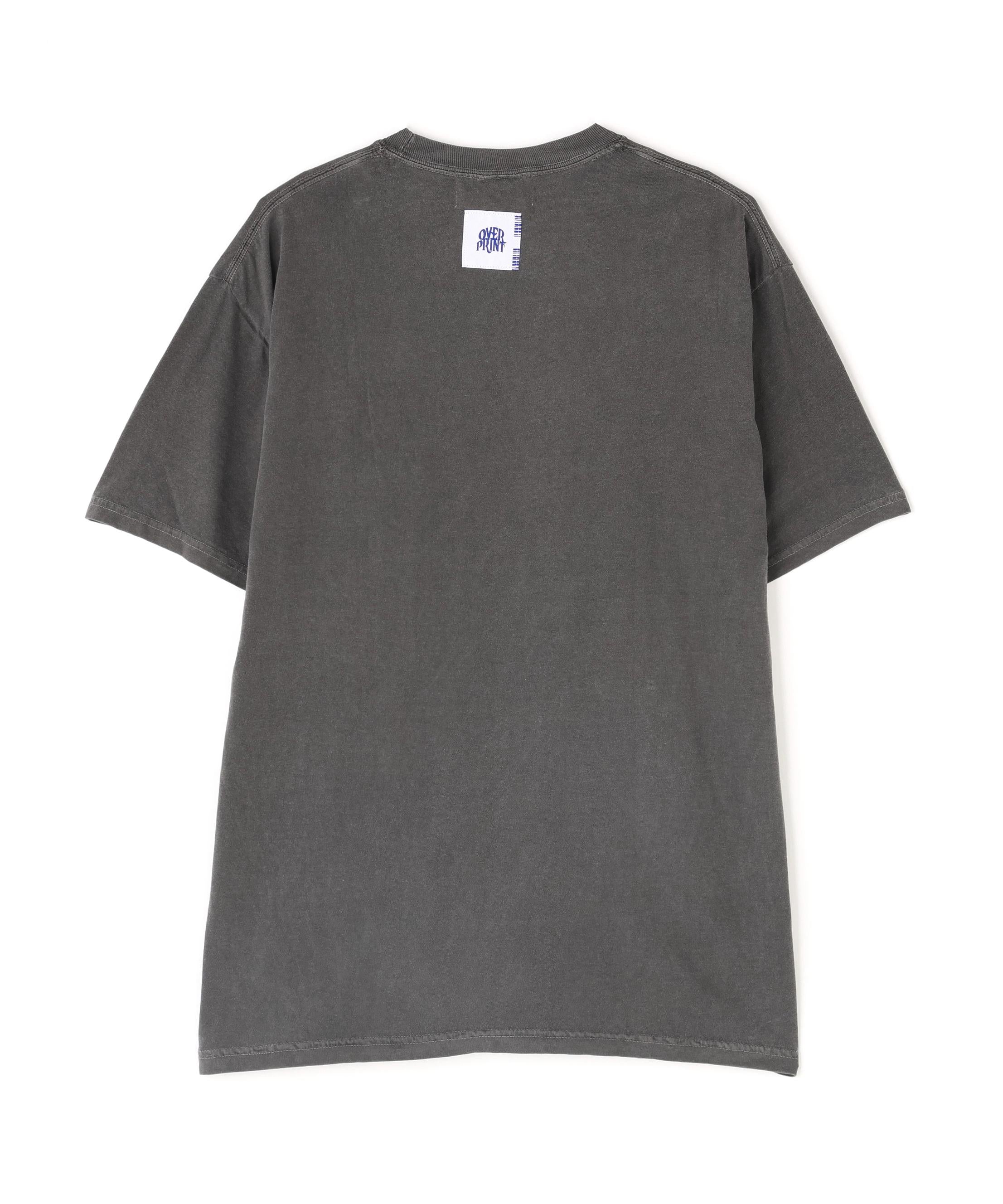ovepint/オーバープリント/CINEMATIZE TEE R チャコール